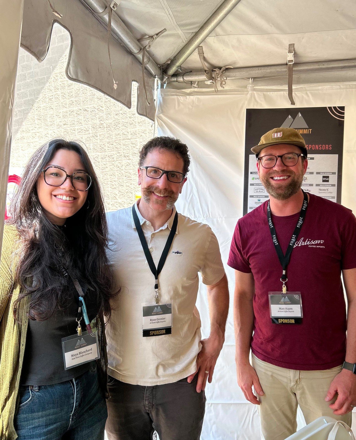 Ryan, our East Coast sales rep, is back from an exciting weekend at Roast Summit @roastsummit and here are some of the photo gems on his iPhone.⁠
⁠
🔥 Ryan &amp; Matt meeting Maya Blanchard of the cool, woman-run East View Coffee Company @eastviewcof