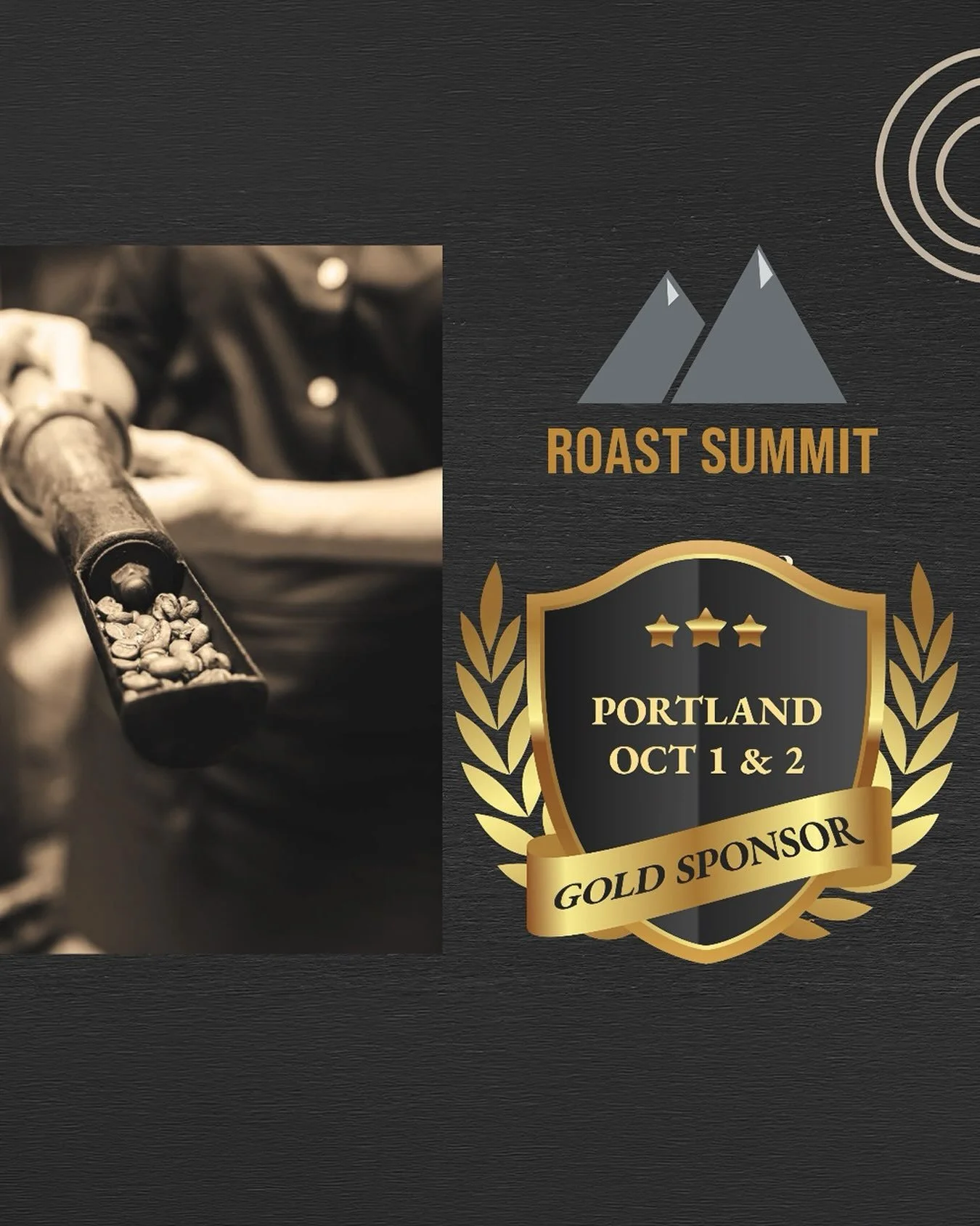 Artisan is a proud gold 💛sponsor of our clients' favorite Roast Summit @roastsummit. Join us in Portland 🌇on October 1 &amp; 2 for a fun and immersive experience focused on the art 🎨and science 🔬 of coffee.⁠
⁠
Our West Coast sales rep, Shaa'ista 