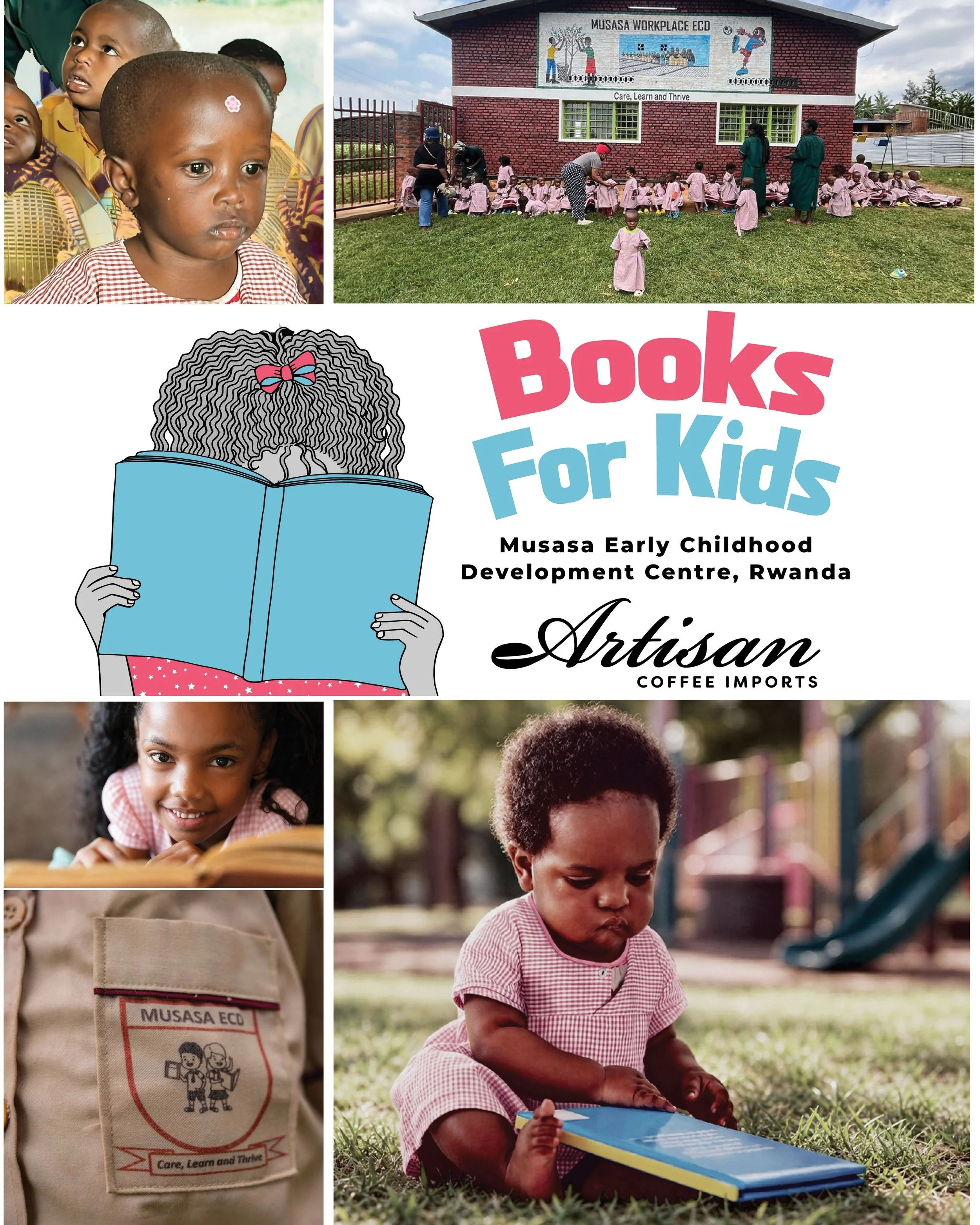 We're grateful to launch "Books For Kids" - a year-long campaign to support the women at the Dukunde Kawa Musasa @dukundekawa_rw⁠
cooperative in Rwanda&rsquo;s Gakenke district, home of the Rambagirakawa women producer group.⁠
⁠
Join Artisa