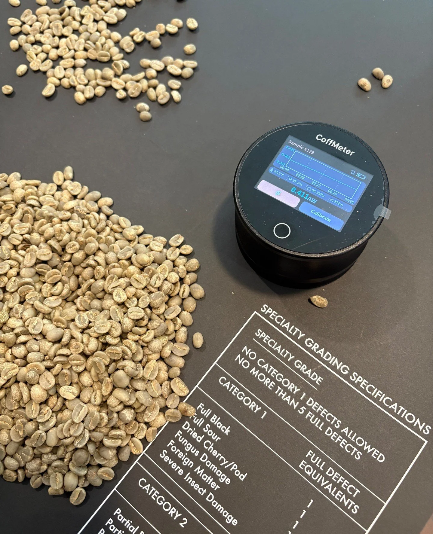 Big thanks to Digitize Fluid for loaning us the tool that's now part of how we QC every lot!⁠
⁠
A few months ago, we started working with @digitizefluid, testing their CoffMeter W1 and M1 across our sample and preshipment process. ⁠
Previously, we on