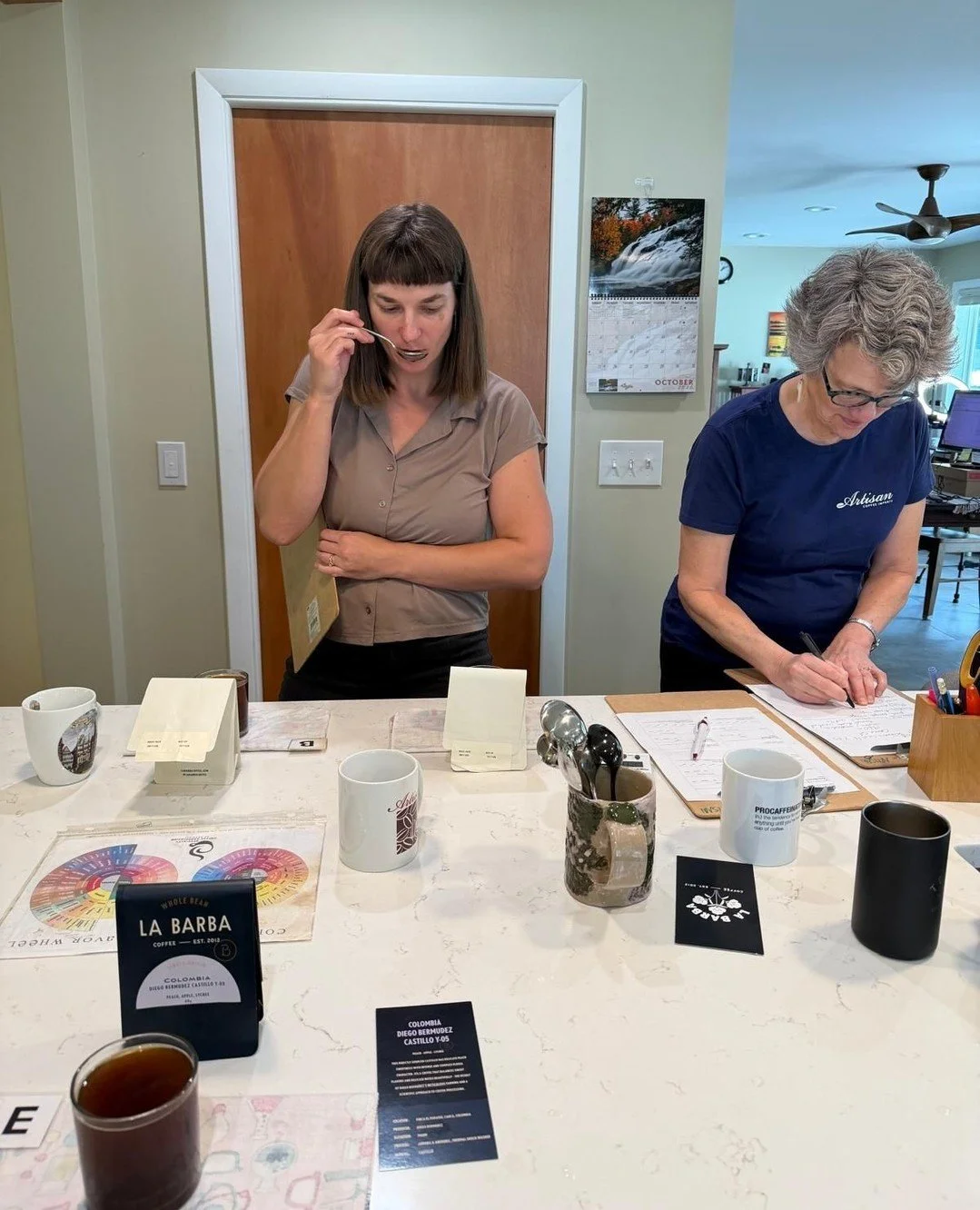 We had such a blast participating in The Fermentation Project .. courtesy of our roaster partner La Barba Coffee in Salt Lake City, Utah. ⁠
⁠
The La Barba team shared their limited-release tasting collection designed to demonstrate how fermentation a