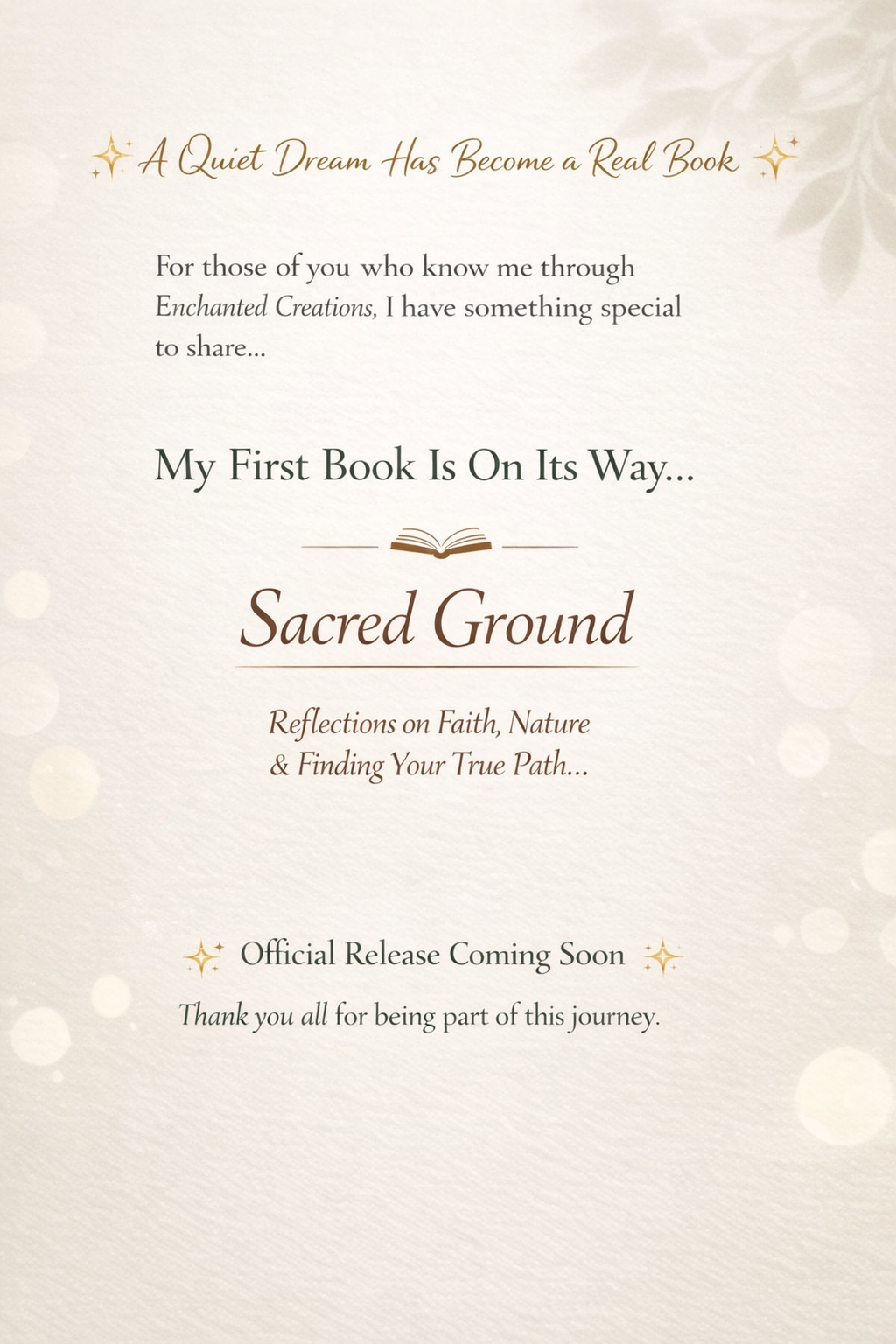 When dreams become reality