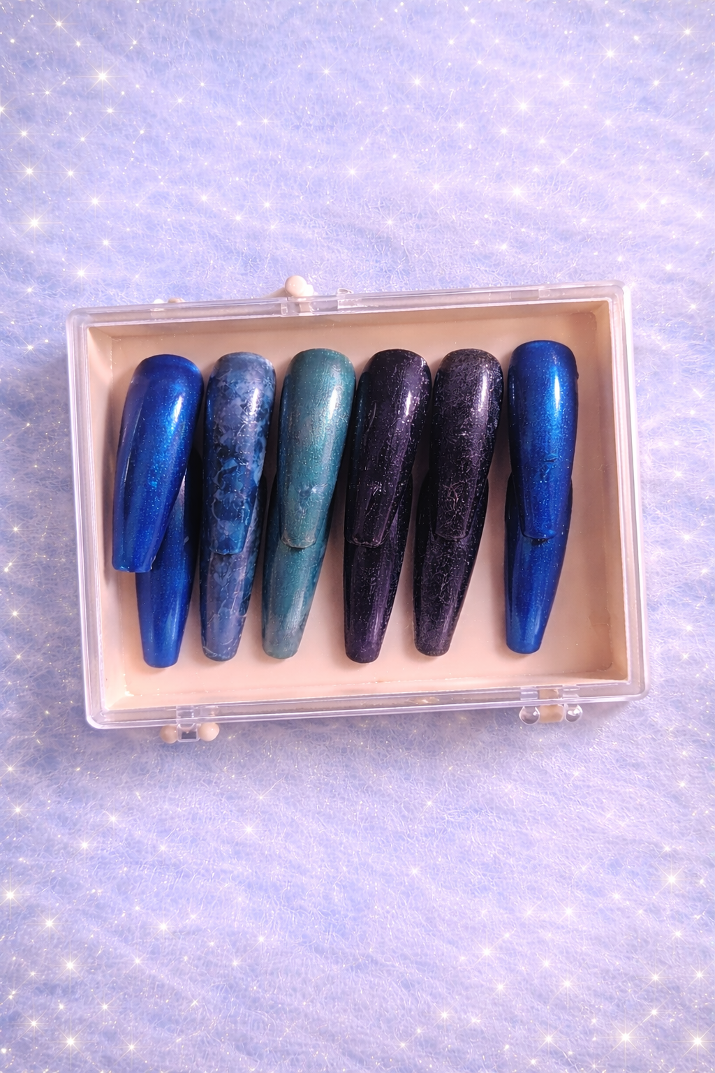 Midnight Marbled Metal