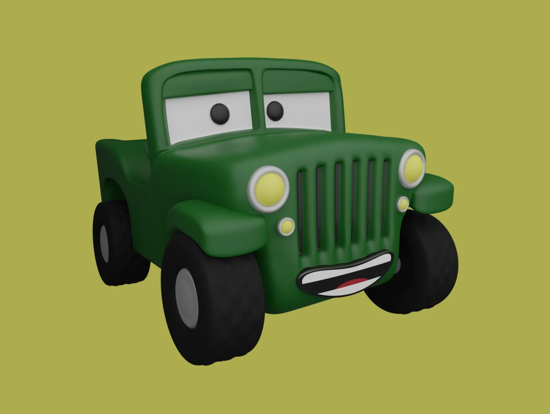 The Original 3D Character CJ, designed and built by Tony Gist