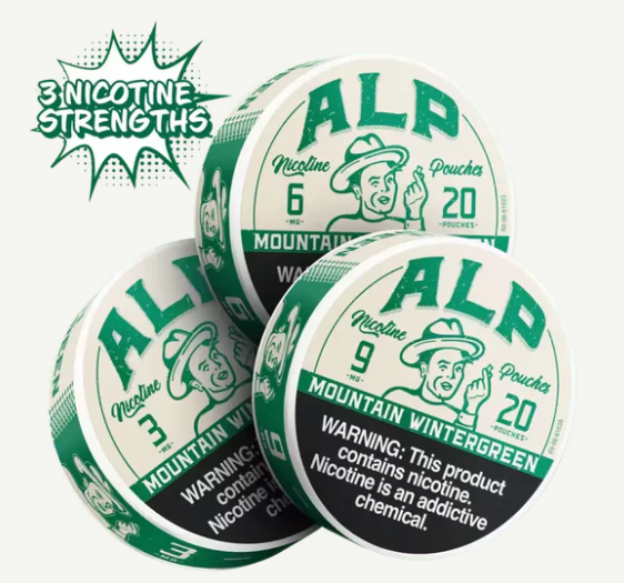 Mountain Wintergreen Nicotine Pouches