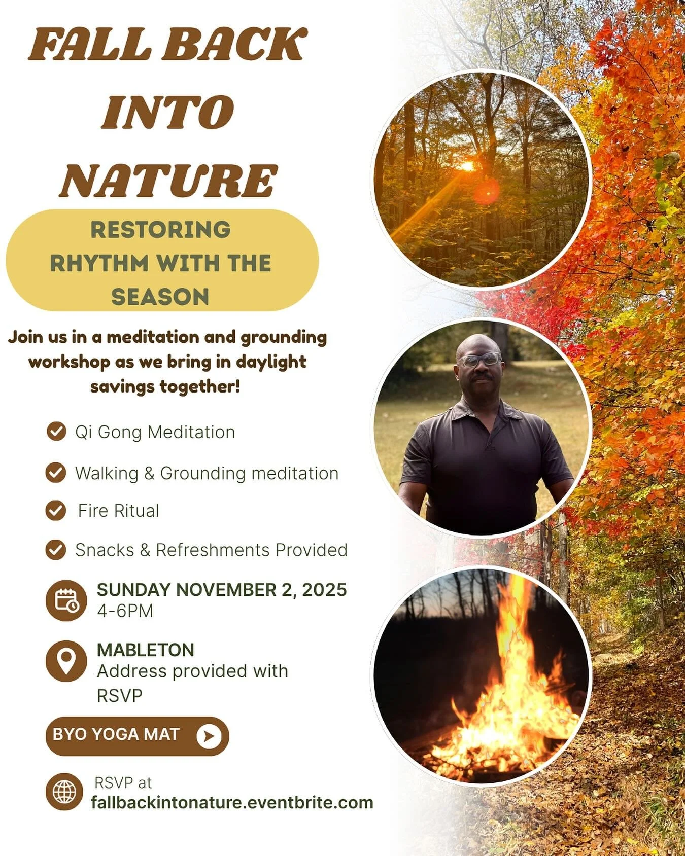 Everything is energy. 
Everything is connected. 
Everything starts with the mind.

JOIN US THIS SUNDAY 4-6pm

The clocks are &lsquo;falling back&rsquo; ⏰
And so are we.
Falling back into our breath.
Falling back into nature.
Falling back into ourselv