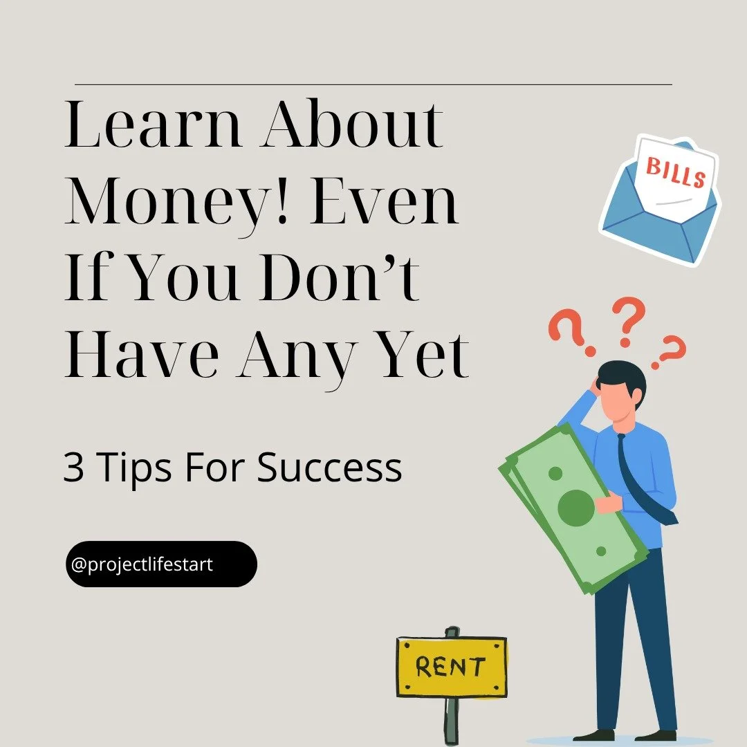 πΈFeeling behind with money stuff?
You’re not behind.... You’re just starting.
Learn how to manage money now. Because when the bag does come in — you’ll know what to do with it.
Take one step at a time. Lets Get #LifeReady
