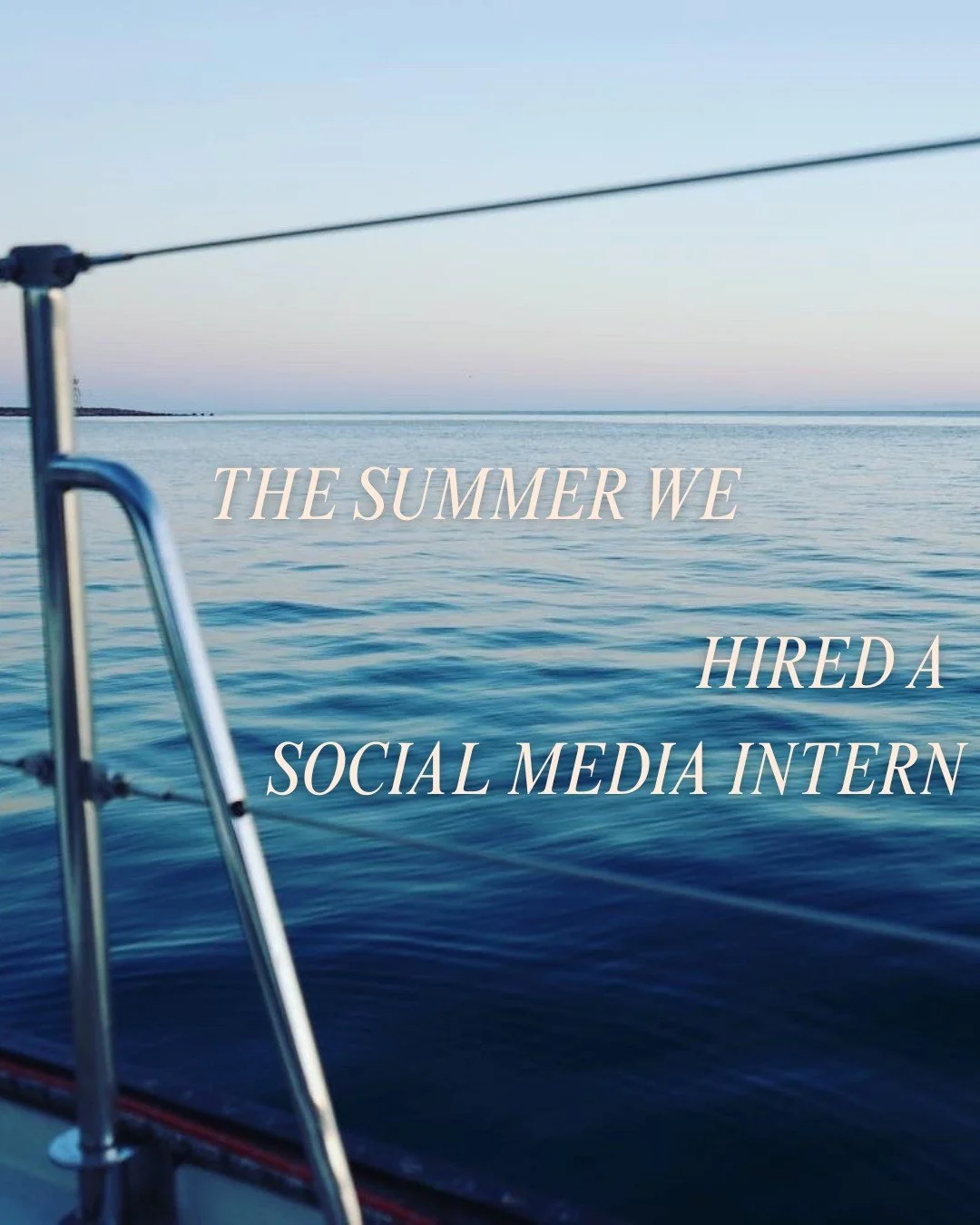 Out team is growing! Social Nomad Media is hiring a Social Media Intern.

Do you love sailing (or at least know your port from starboard)? Do you live and breathe social media trends, know the language, and can drop a perfectly-timed meme? If so, you