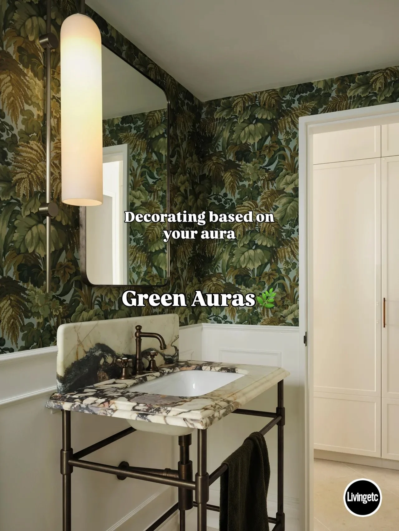 Decorating based on your aura : Green Auras

Designing with green will feel like you&rsquo;re finally stepping into a home that welcomes you in all its verdant glory. 

Decor choices for a green aura should nurture restorative energy in an effortless