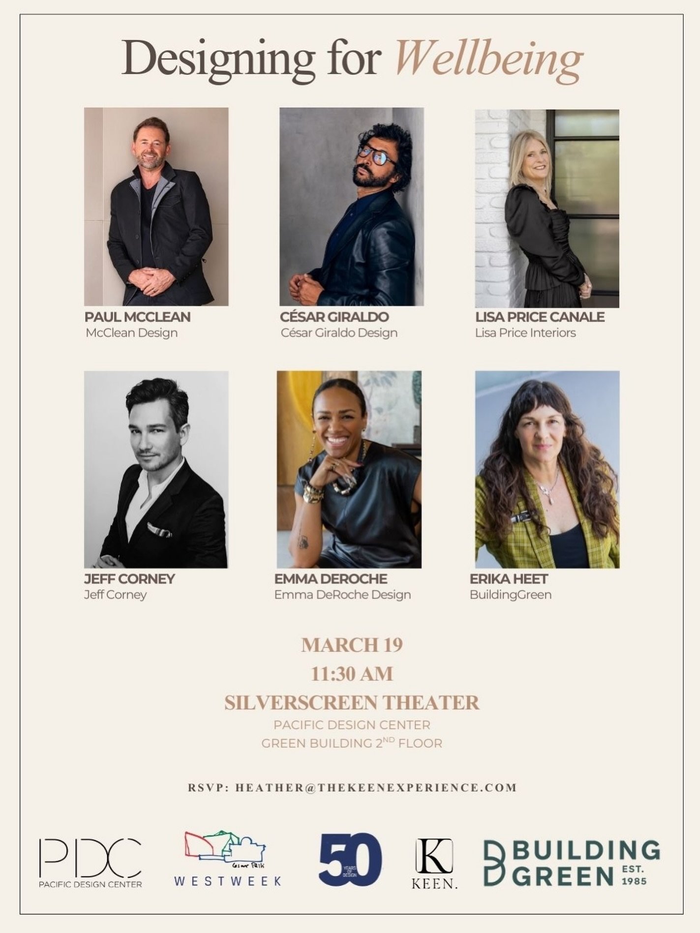 Join us for &ldquo;Designing for Wellbeing&rdquo;, a special panel conversation with some of the industry&rsquo;s most thoughtful voices in architecture, interiors, and sustainable design. Together we&rsquo;ll explore how intentional spaces can suppo