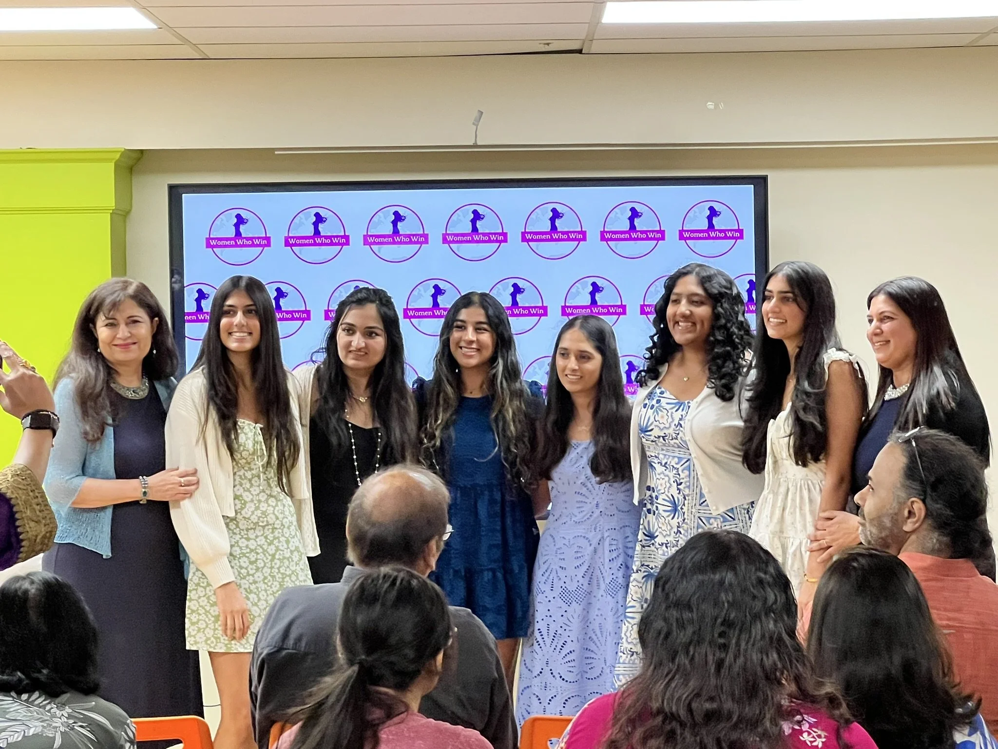 Anaya recognized for her outstanding achievements and as rising youth at "Girls Who Win" by Women Who Win team. 