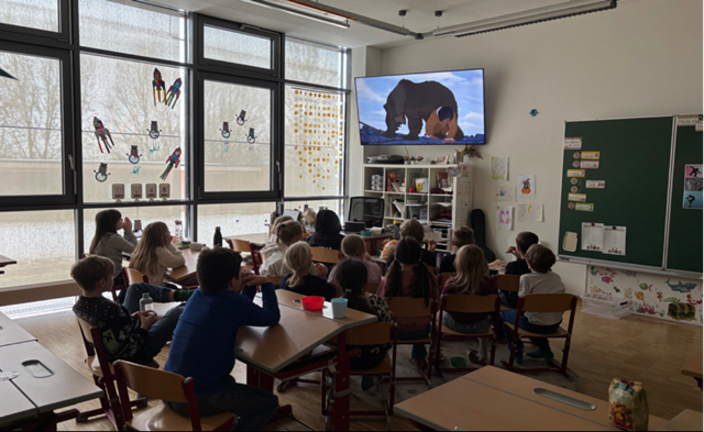 Lesenacht der 3b Klasse