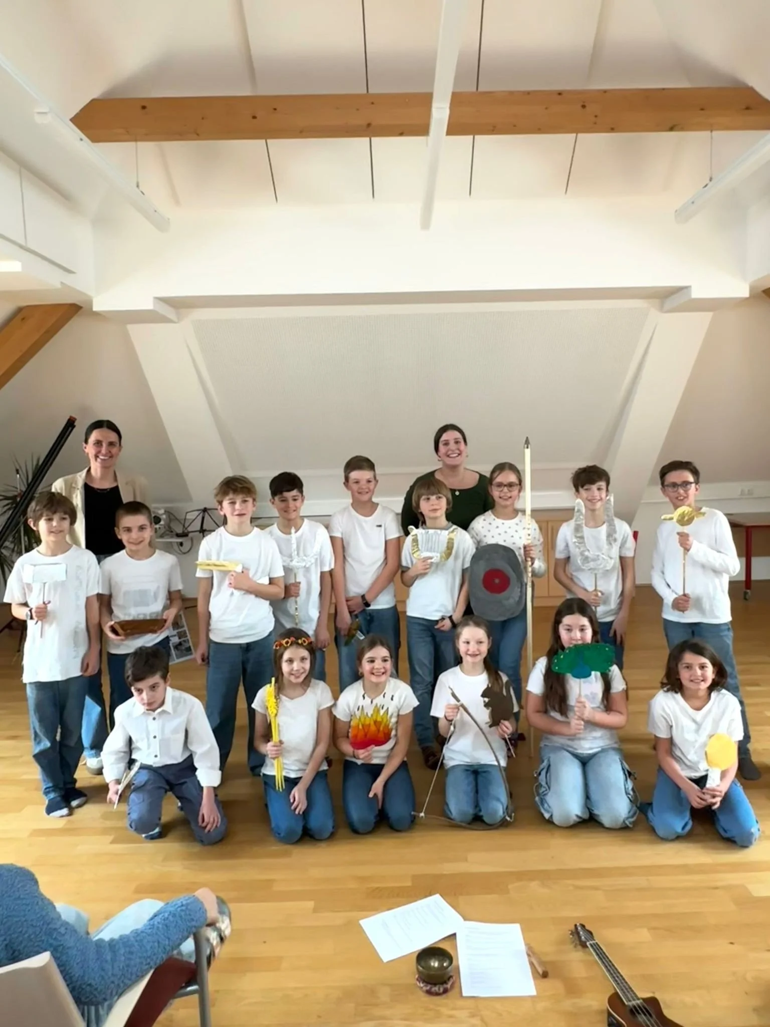 “Gemeinsam ist Rom stark” - ein Minitheater der 4b Klasse