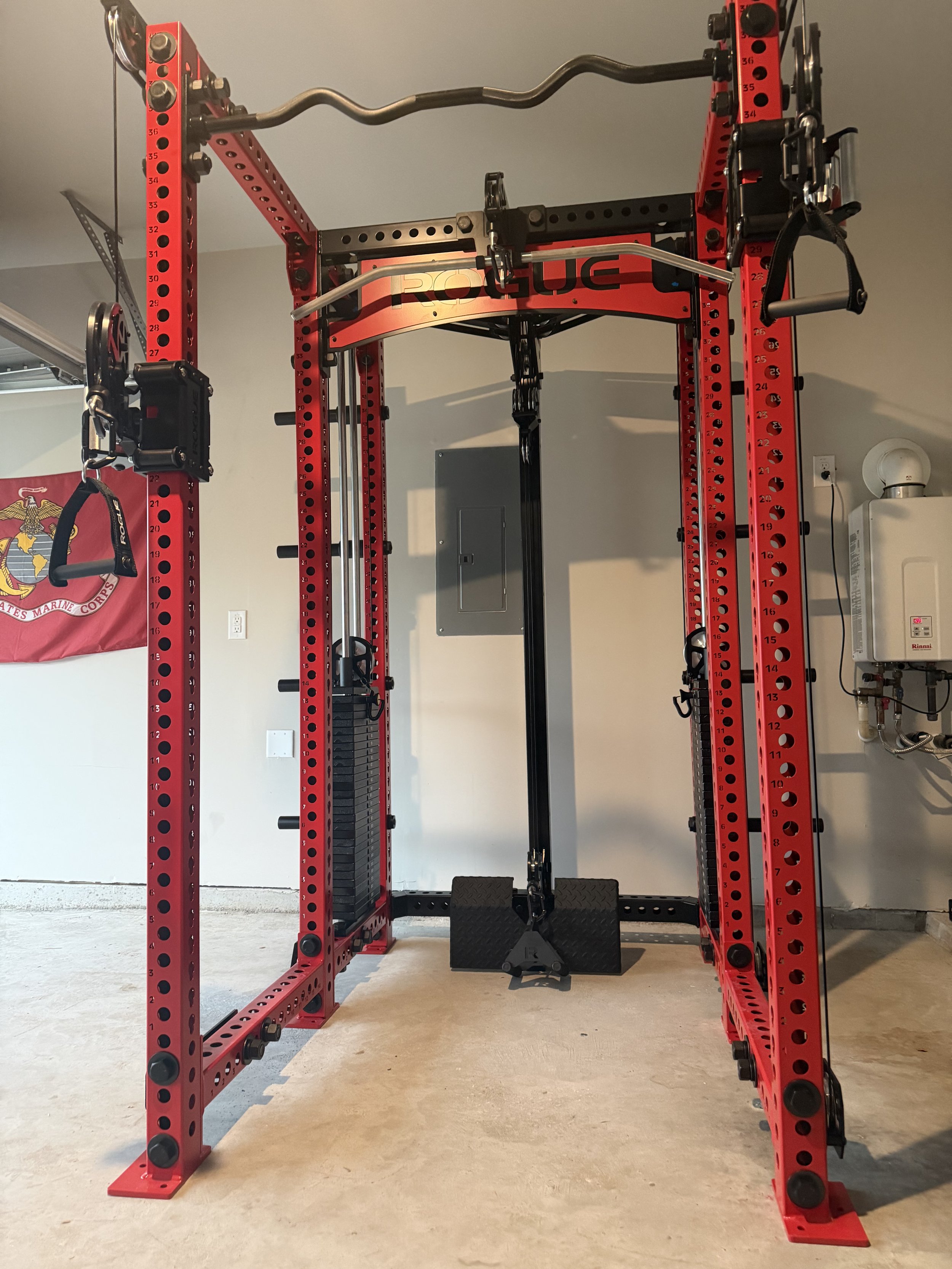 Rogue Fitness FM-6 Twin Functional Trainer. Conroe, TX