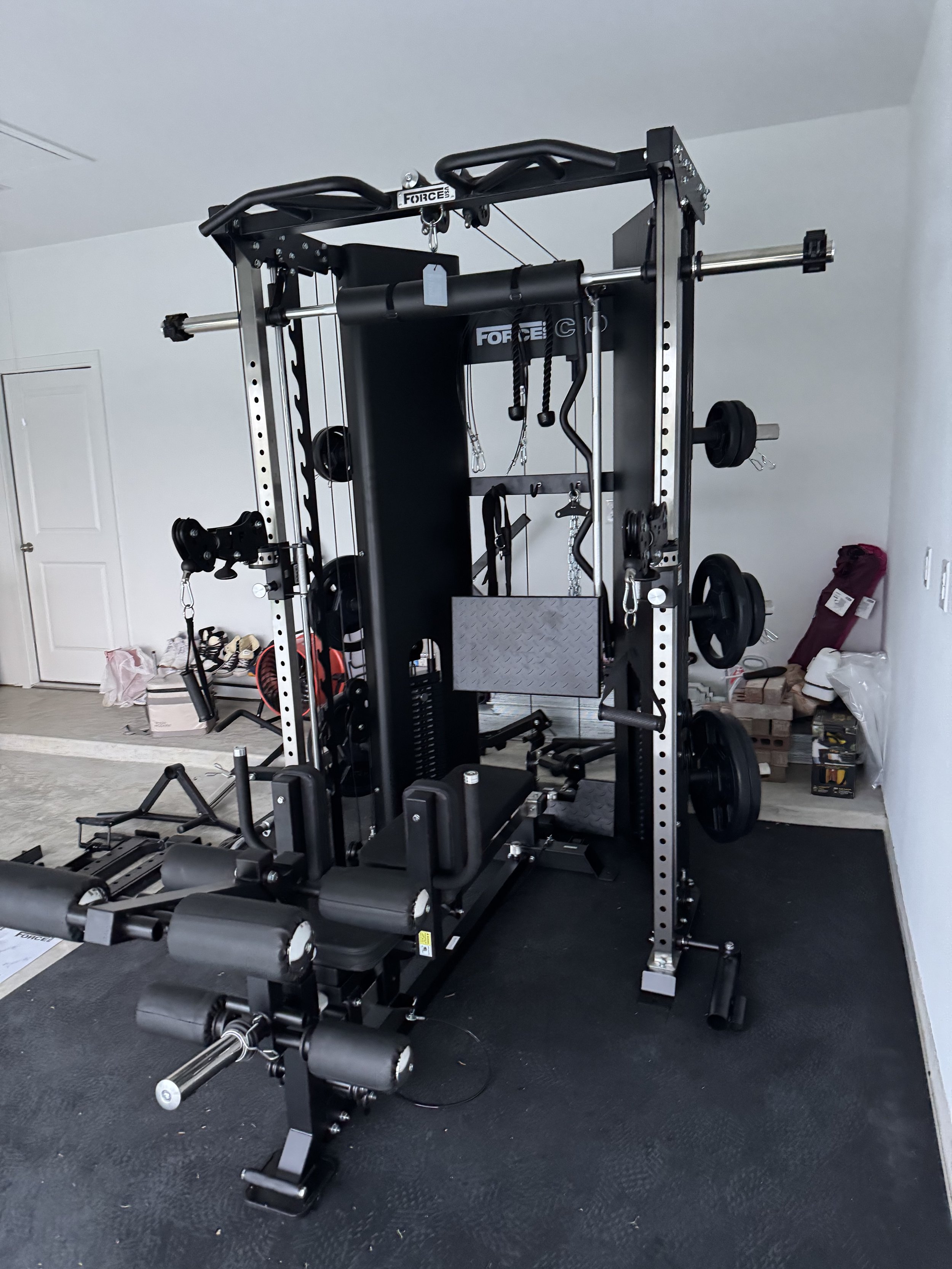 Force USA C10 Gym assembly.