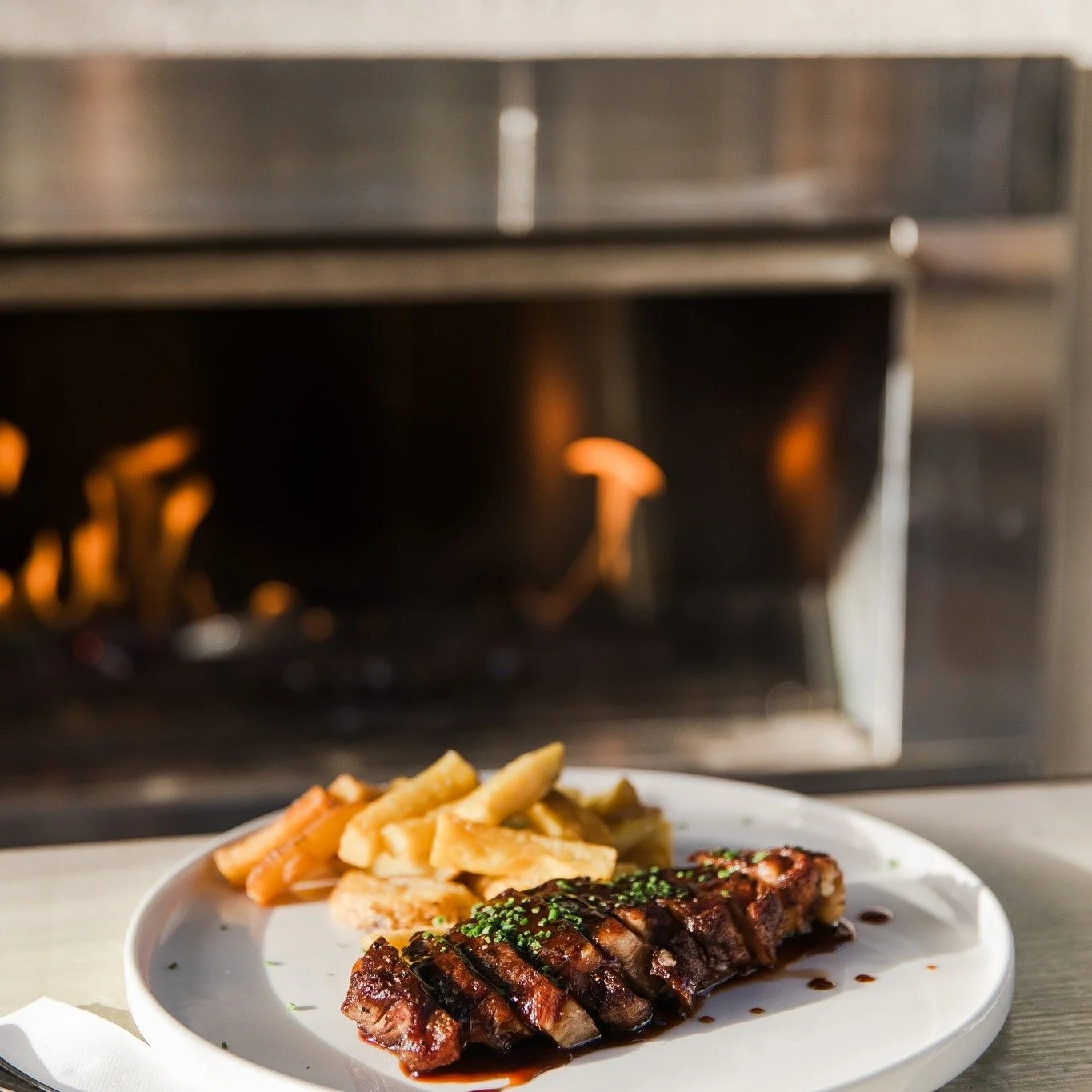 @maparinz Bavette Steak on the menu for lunch