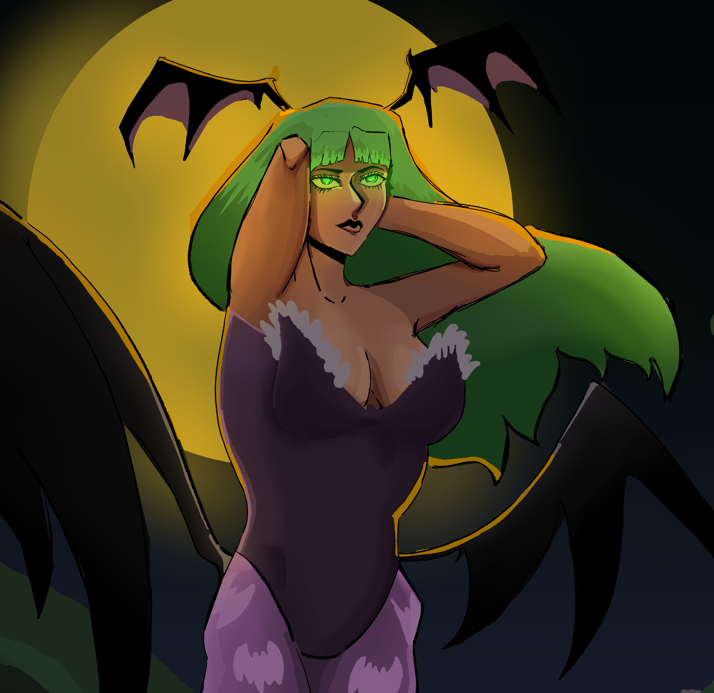 Morrigan Aensland - Final Closeup.png