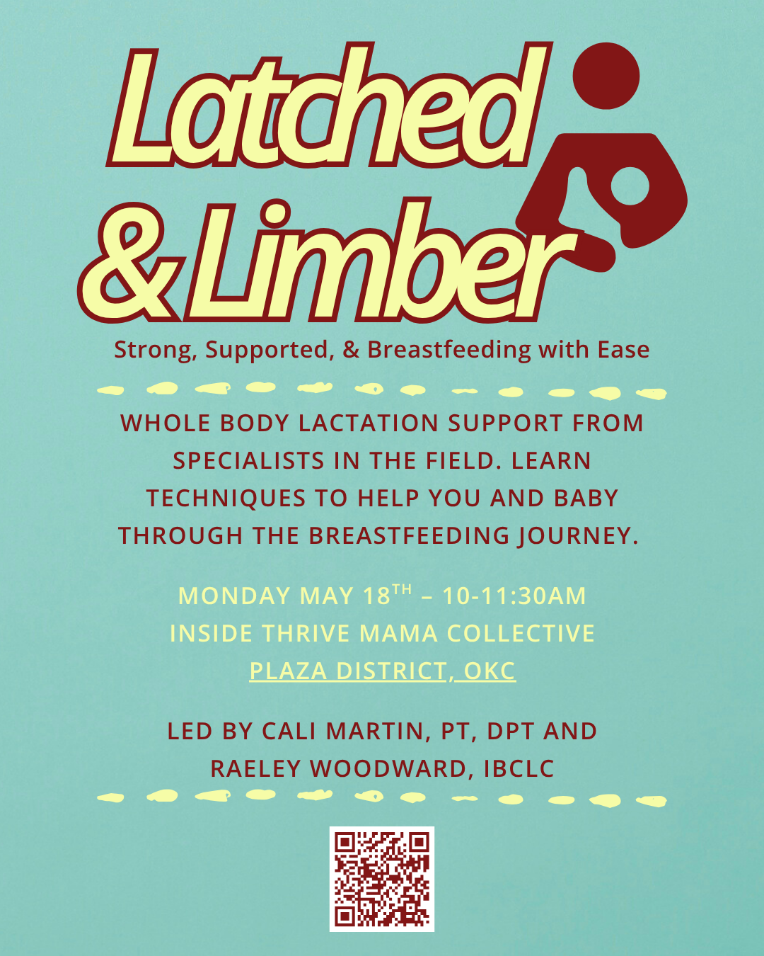 Latched &amp; Limber Workshop
