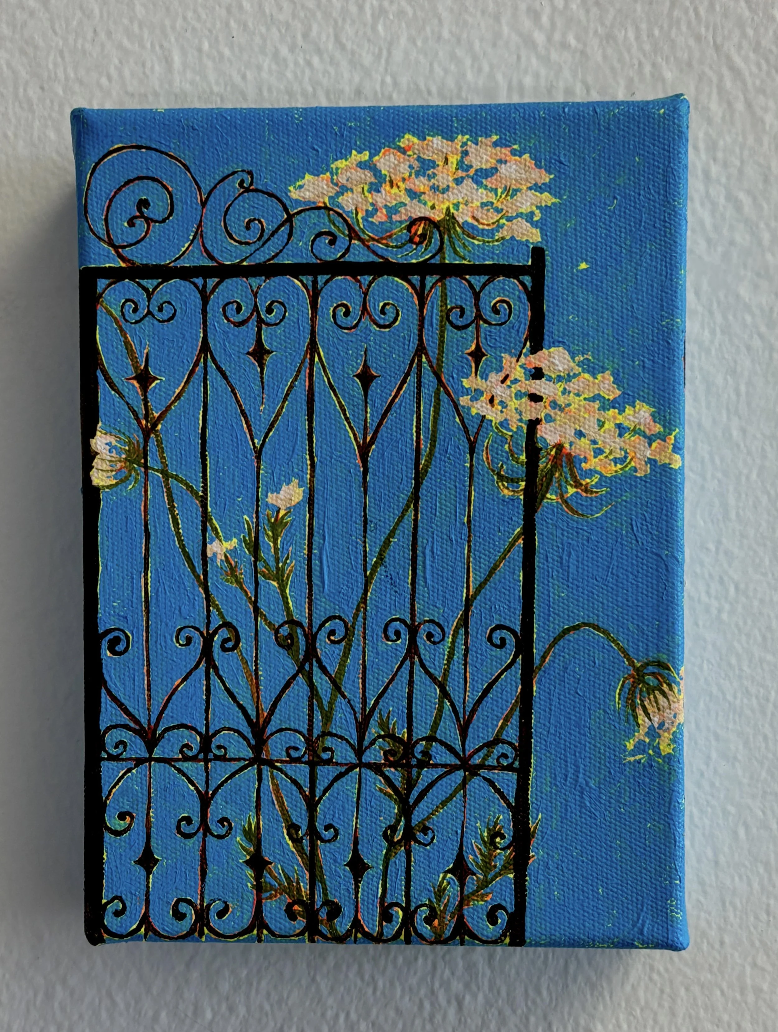 “breakout” 5 x 7 acrylic on canvas