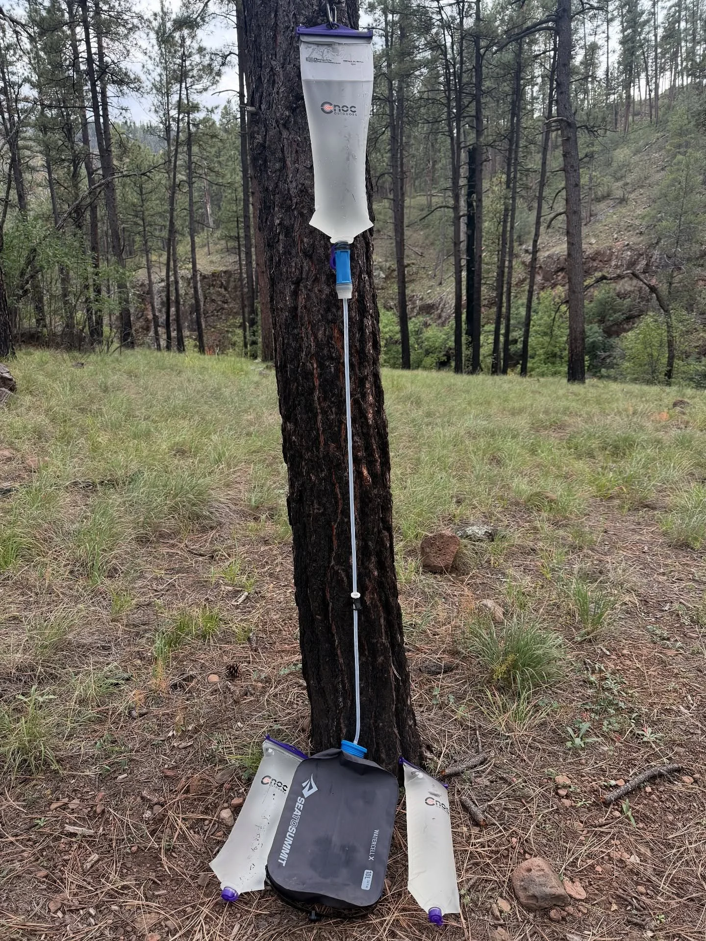 Had to Frankenstein a few items together, but this may be the best water filtration system I’ve used to date. #moneyplease