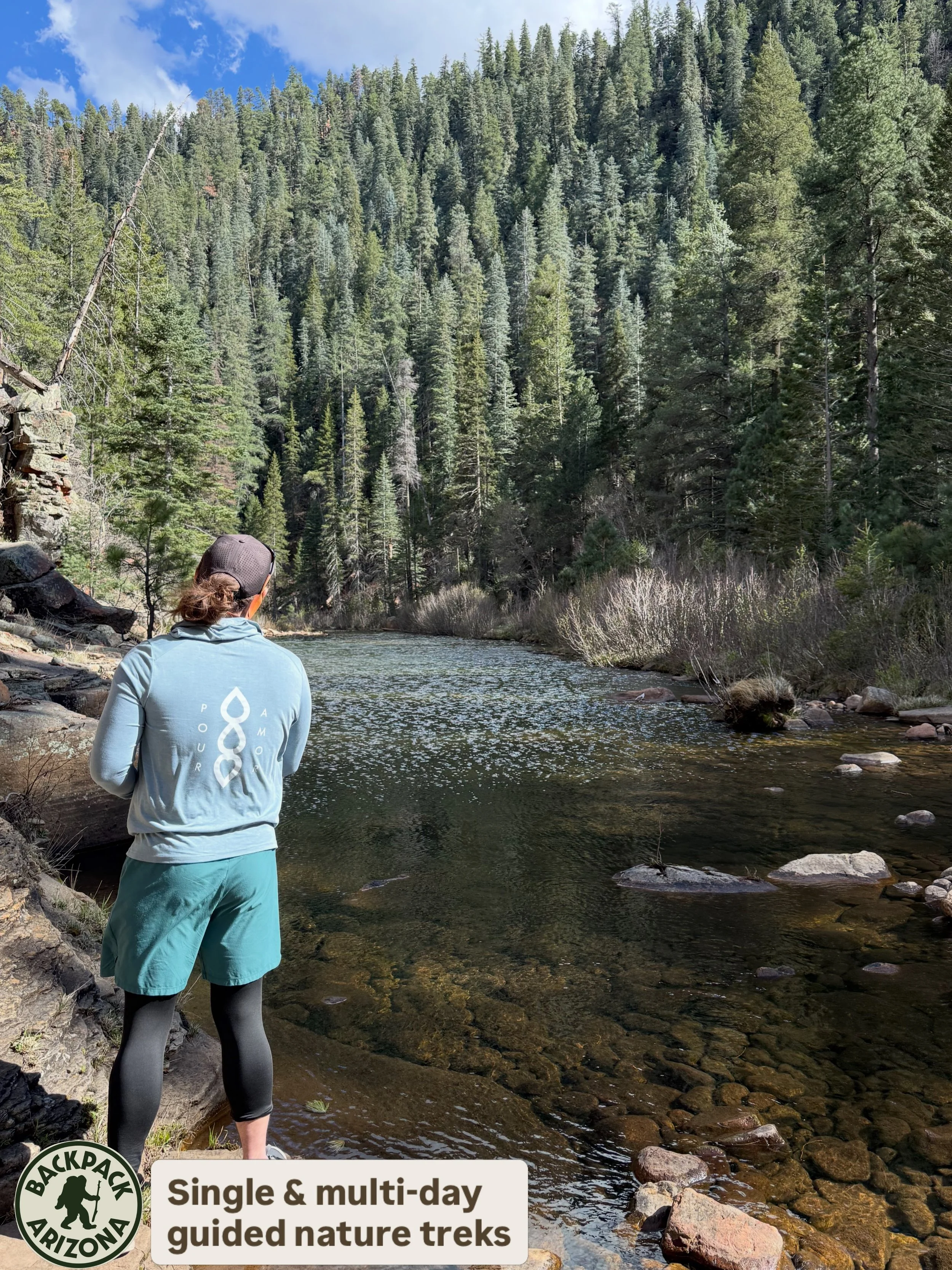 Need time in nature but still want to sleep in your own bed that night? 

Join us for a single day adventure into the Arizona backcountry where you can sit by the water, unplug, and immerse in a beautifully peaceful environment! 

Drop us a message o