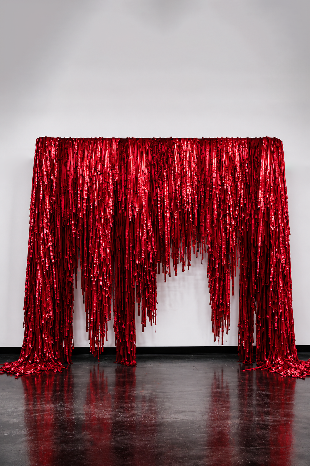 Red fringe background