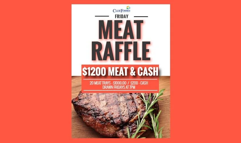 Friday Butcher’s Raffle