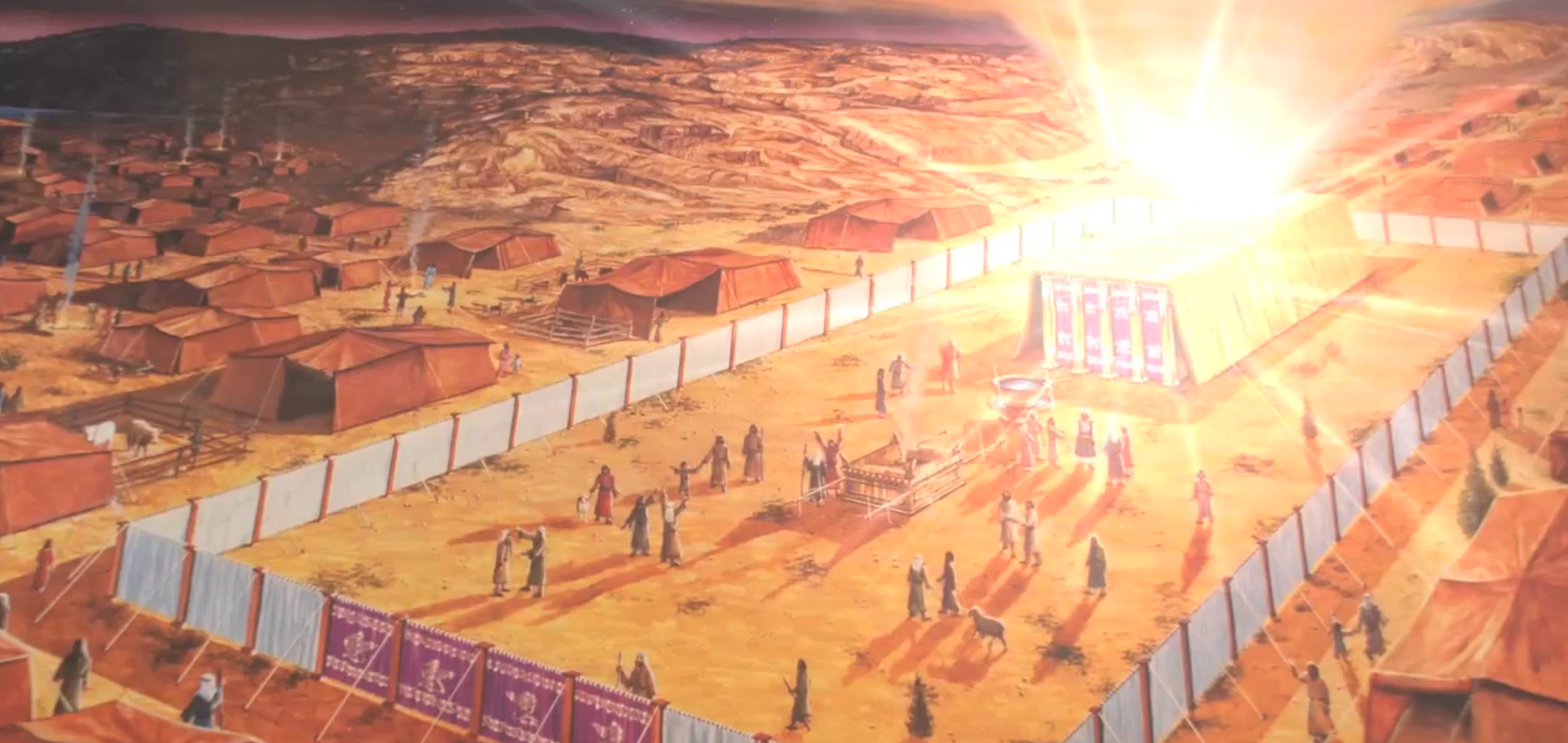 Allow God to be at the center of our lives!