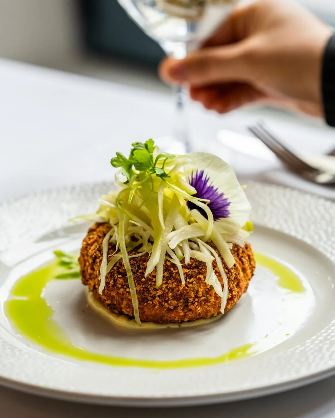 Take a longer lunch break.
Croquette de crabe fa&ccedil;on Henri 🦀