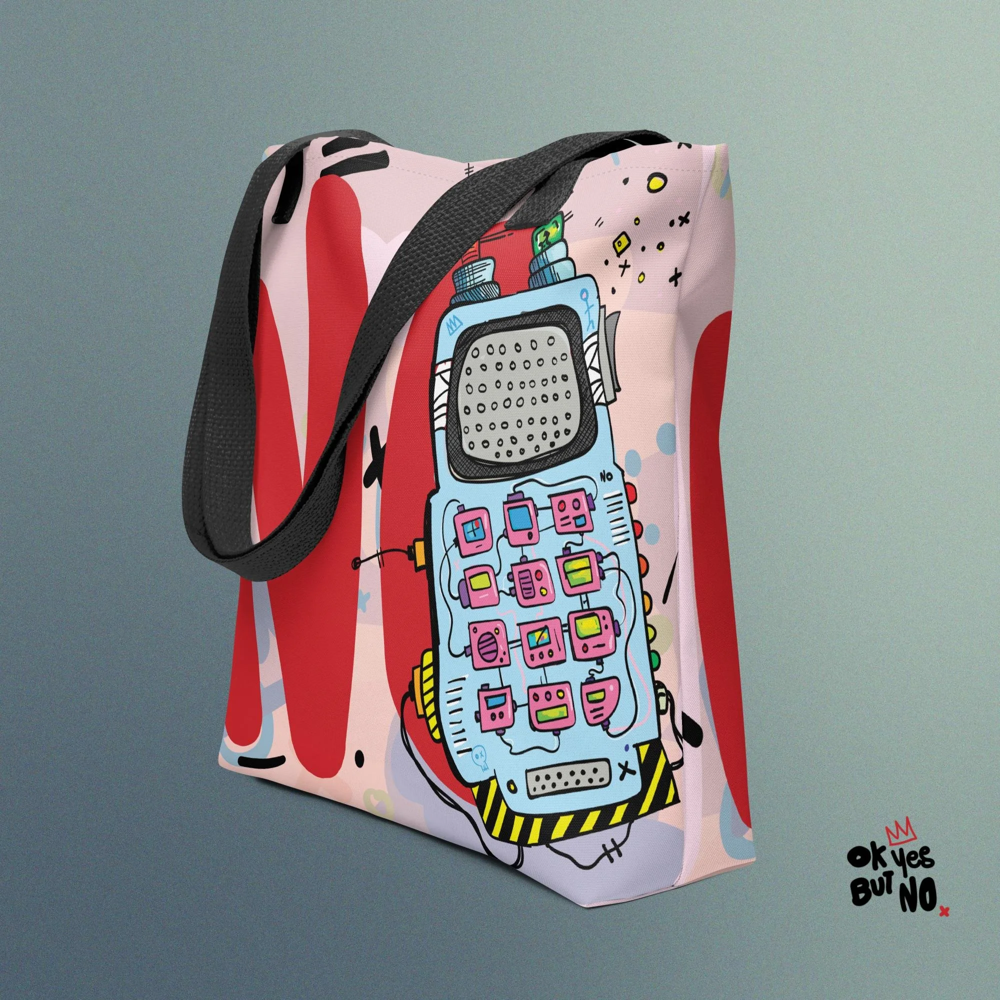 No Phone Bomb. Tote bag.