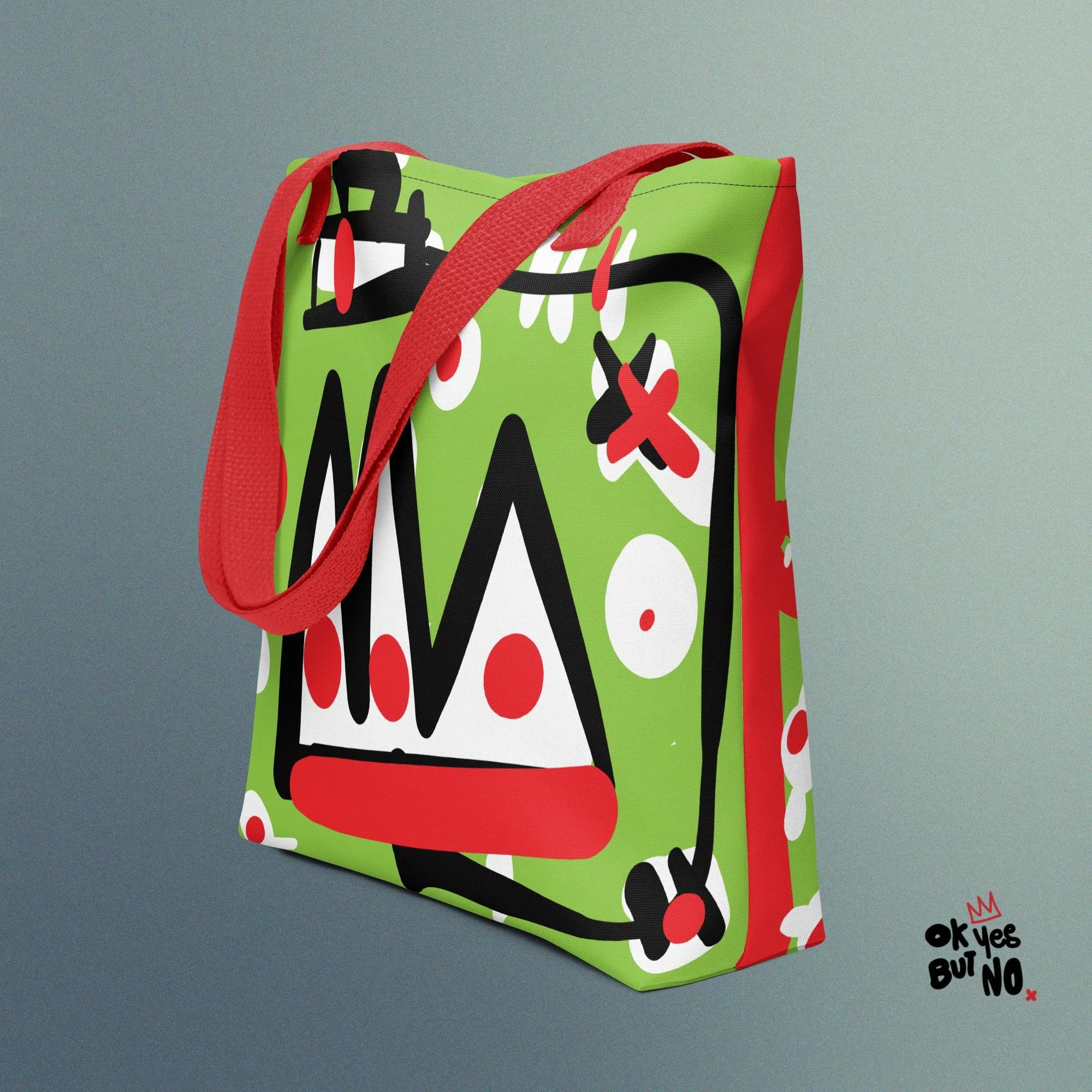 Royal No Tote bag