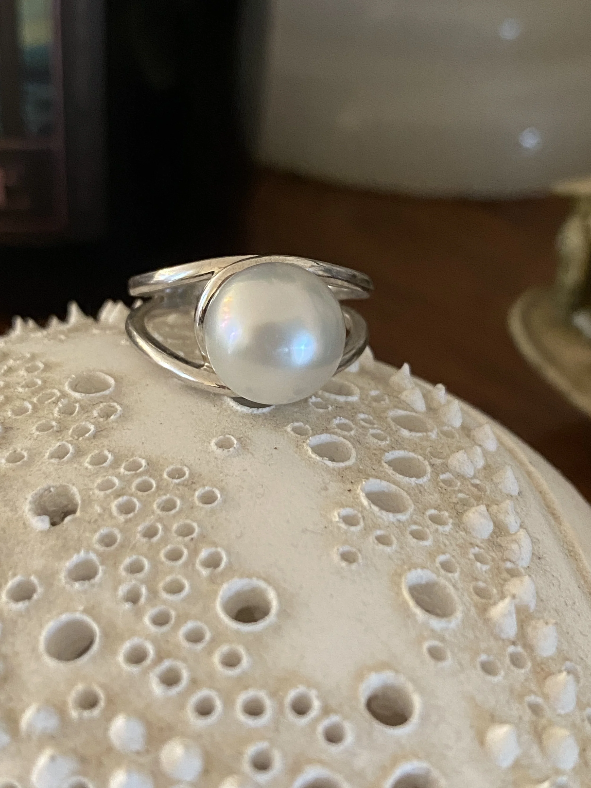 'Jackie' Australian South Sea pearl ring