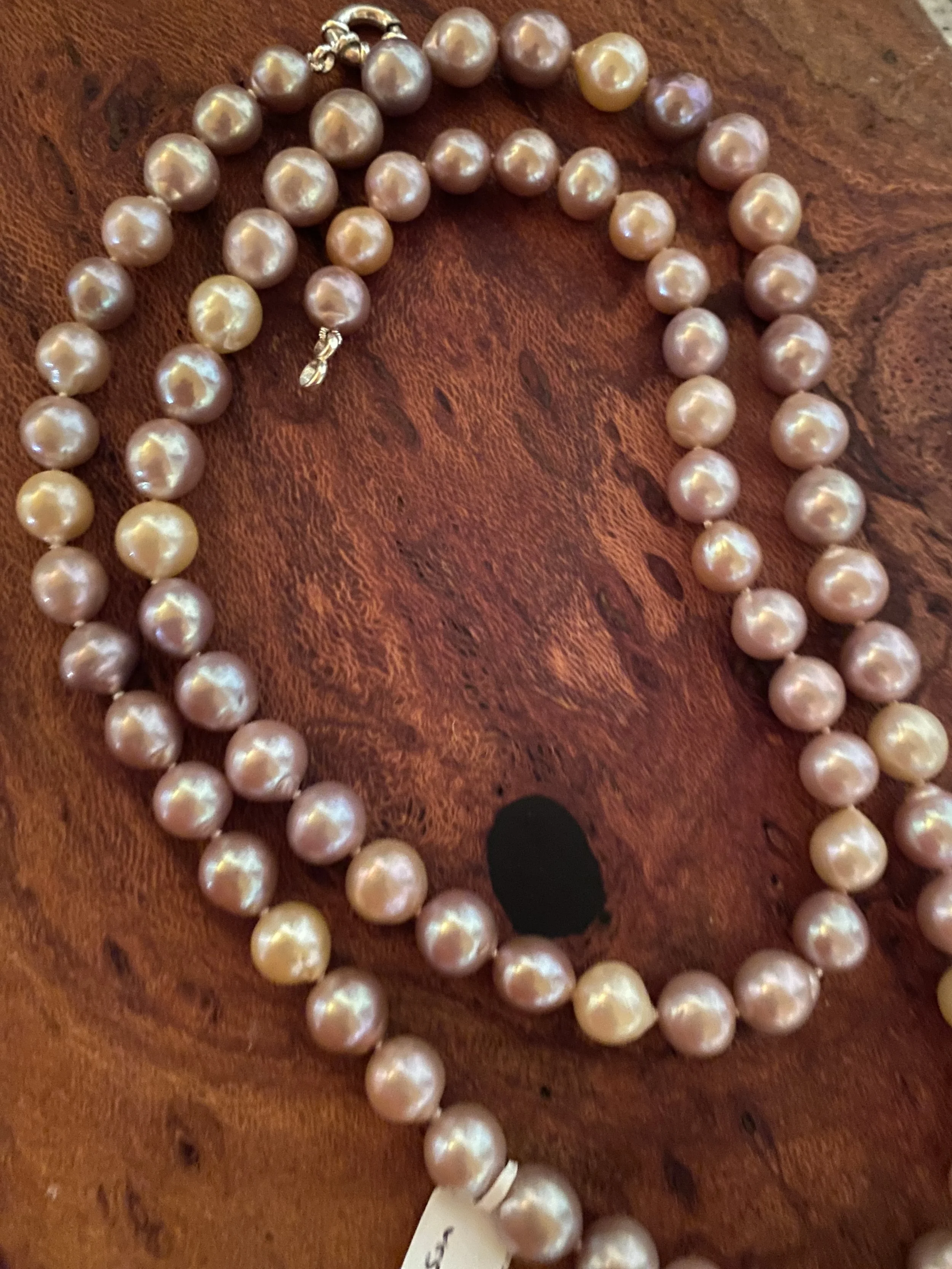 'Kasumi' Multicolour Round Pearl Strand