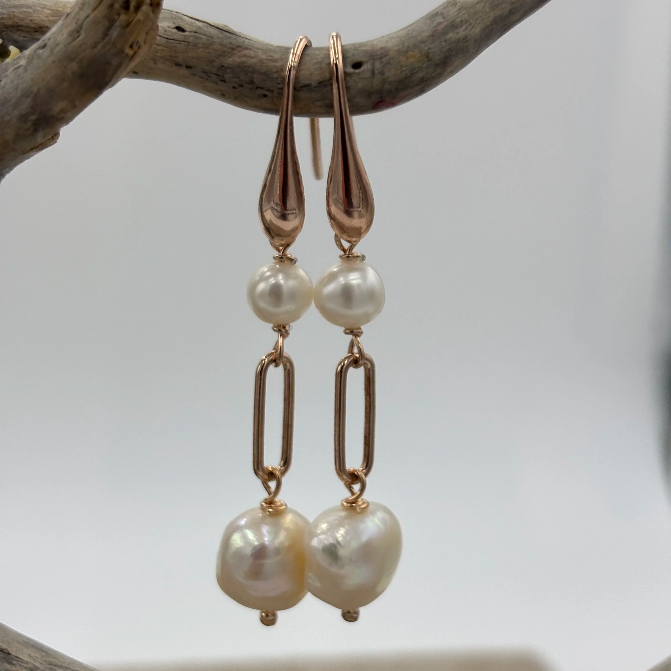 'Lustre' Freshwater Pearl Earrings