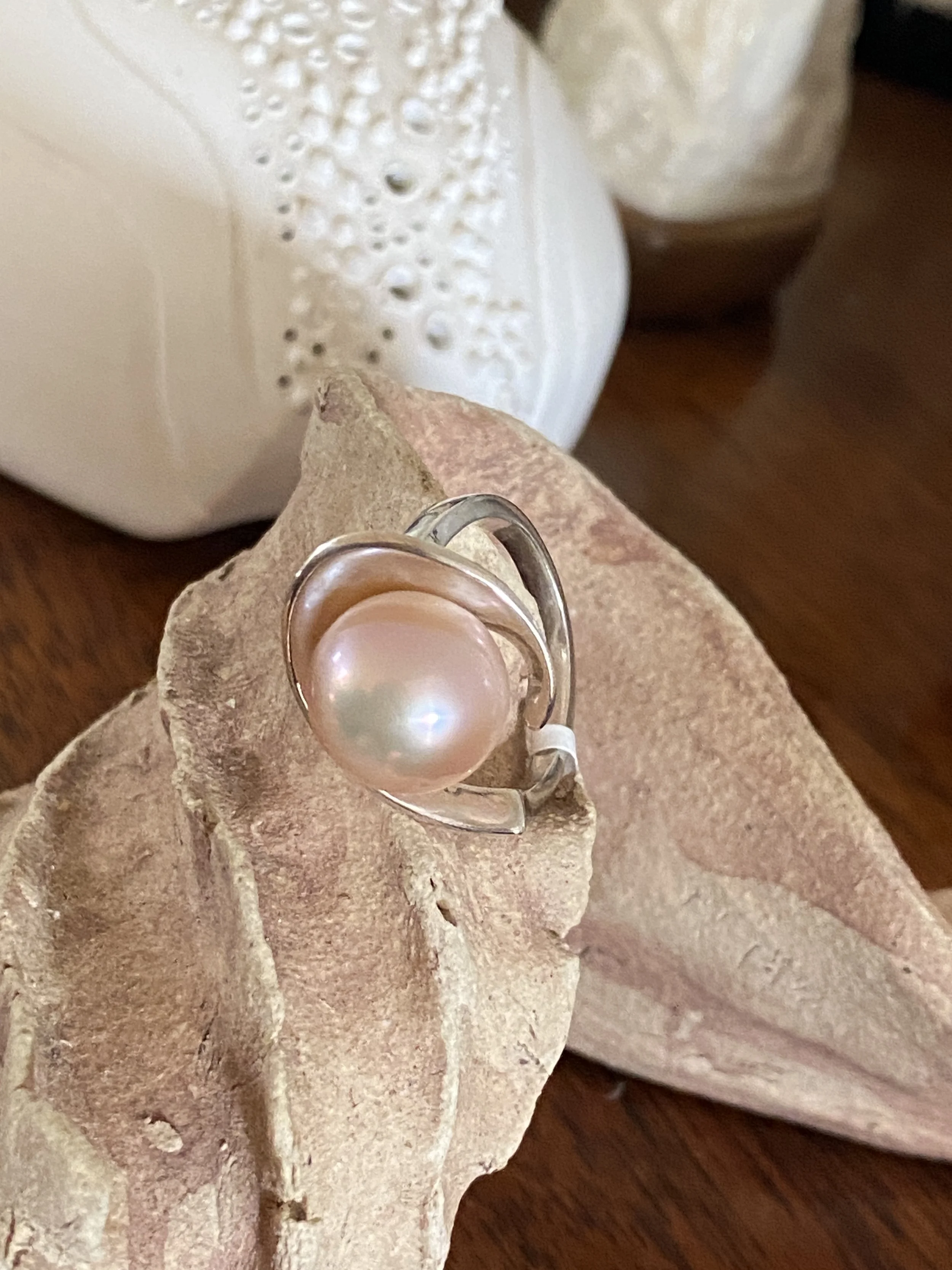 'Gatsby' Freshwater Pearl Ring
