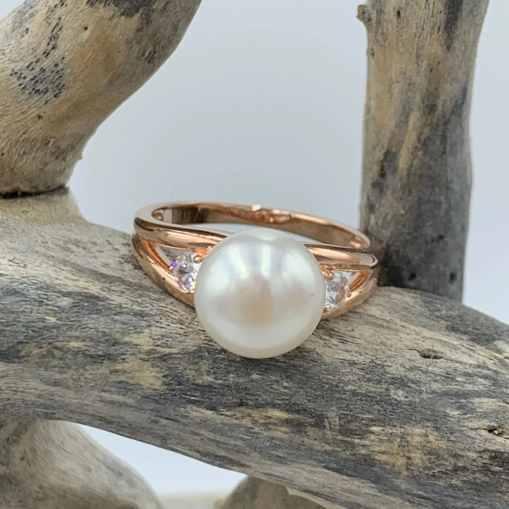 'Esther' Freshwater Pearl Ring