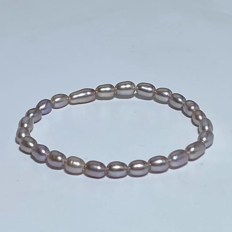 Elastic 'Baby' Freshwater Pearl Bracelet