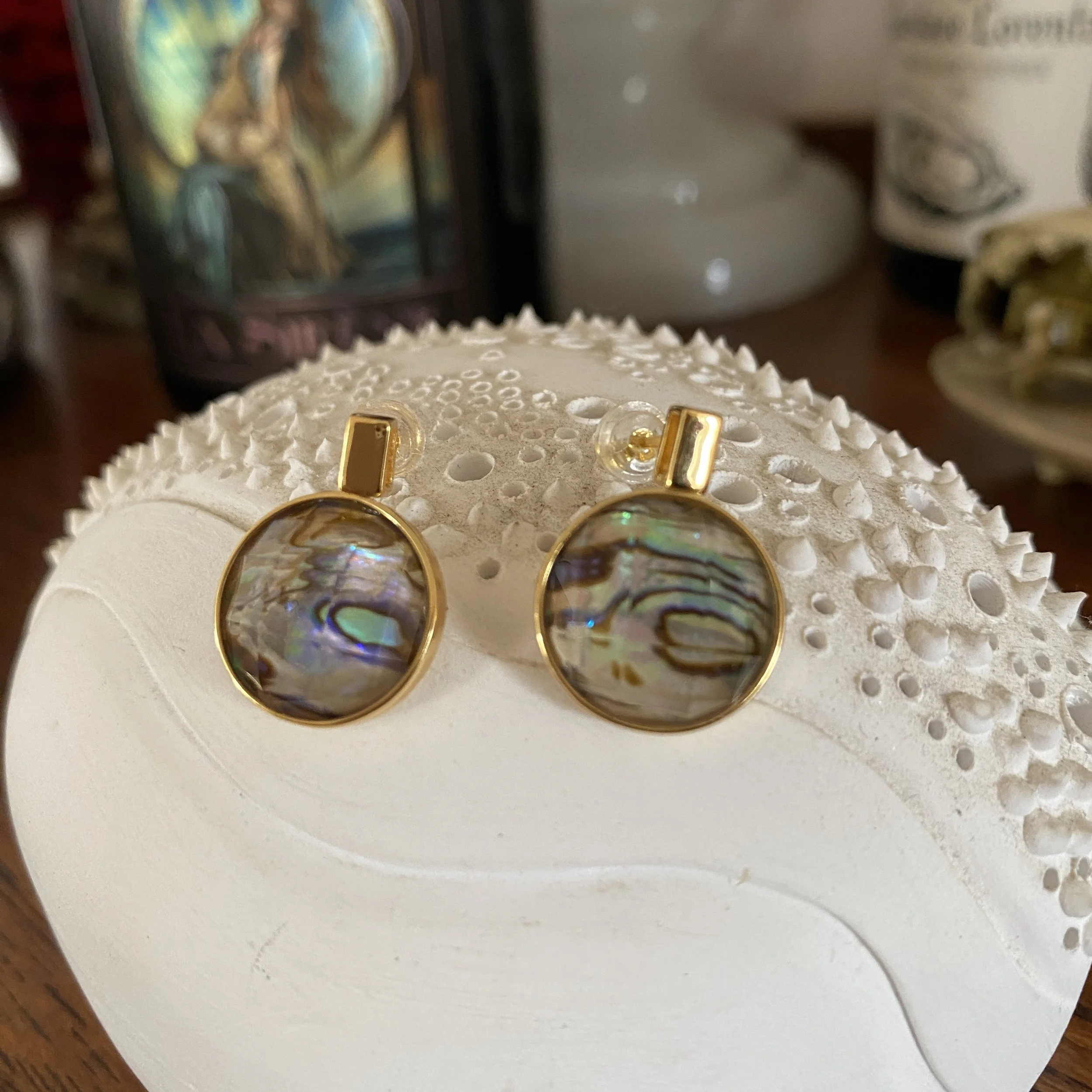 'Deco Drop' Freshwater Pearl Earrings