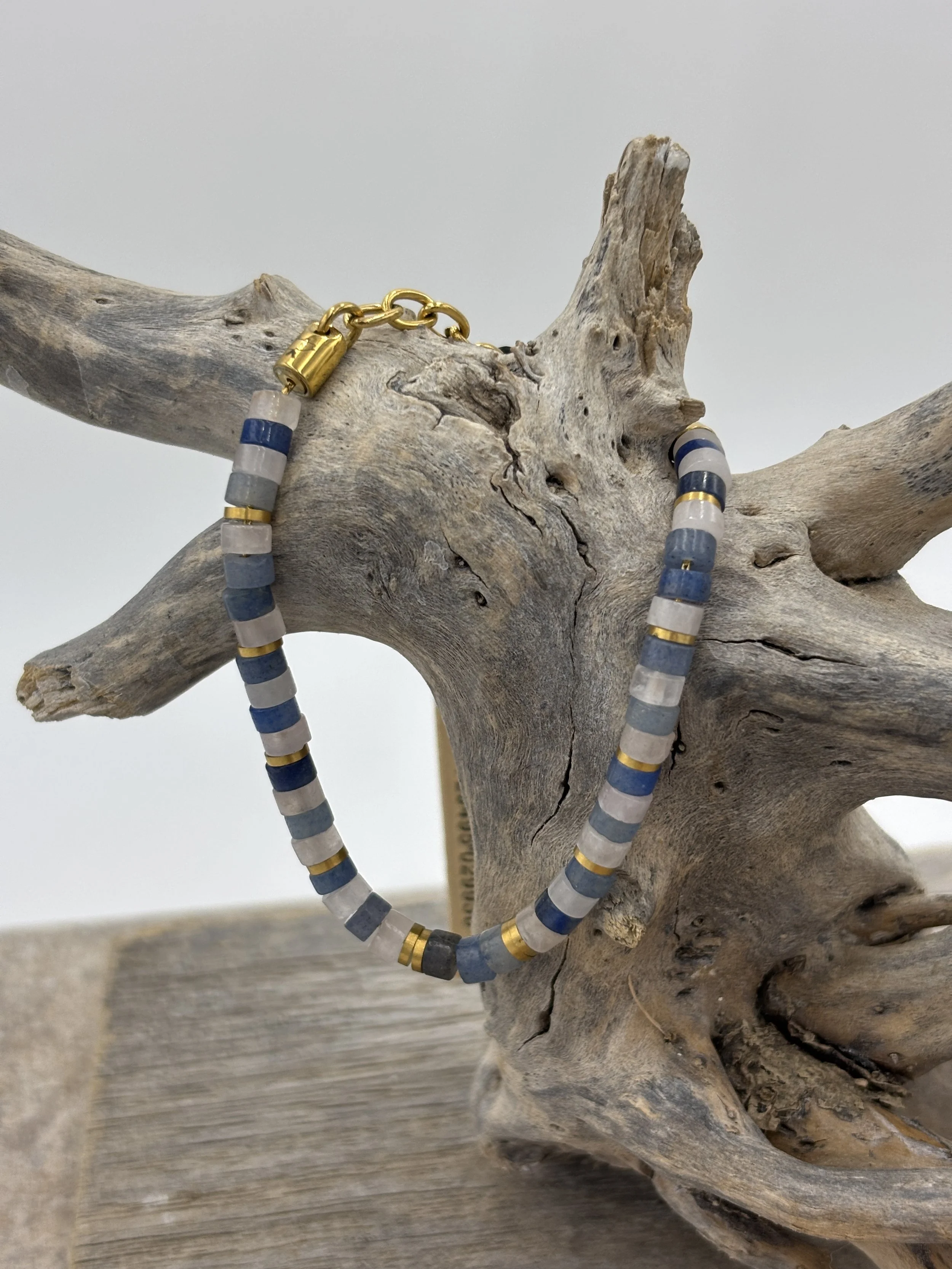 'Amalfi' Brontide 4mm Pig & Hen Bracelet