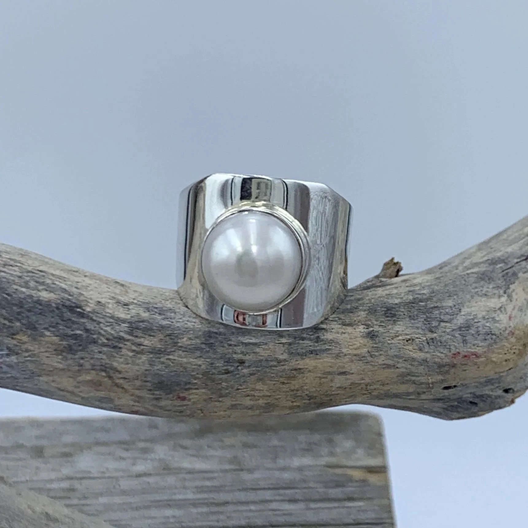 'Zana' Freshwater Pearl Ring