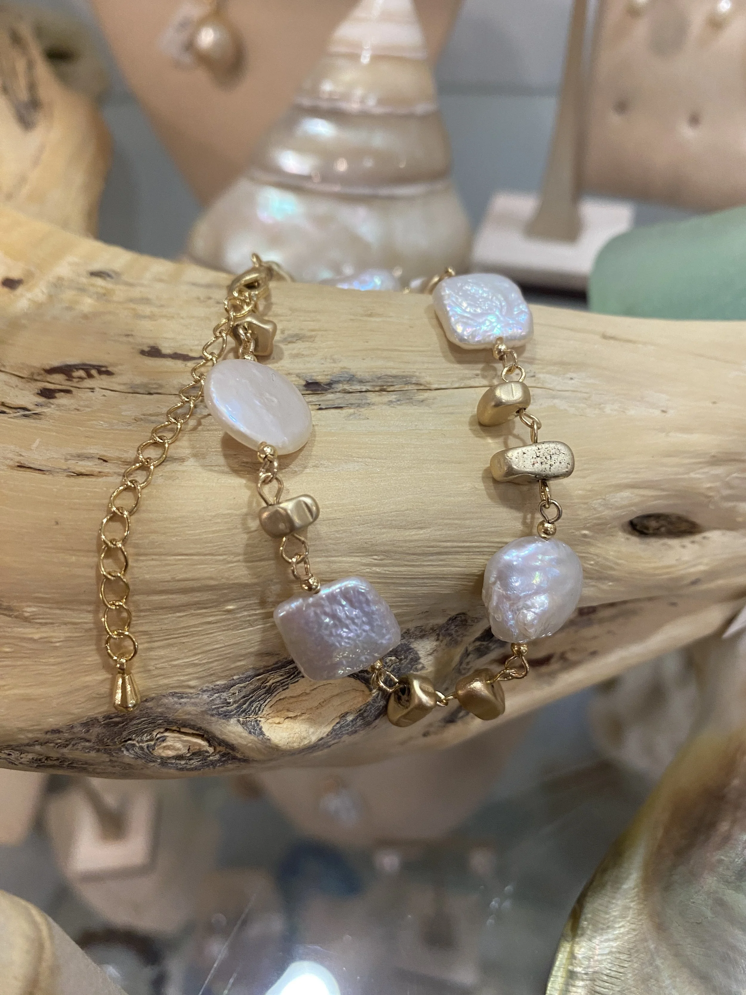 'Nugget' Freshwater Pearl Bracelet