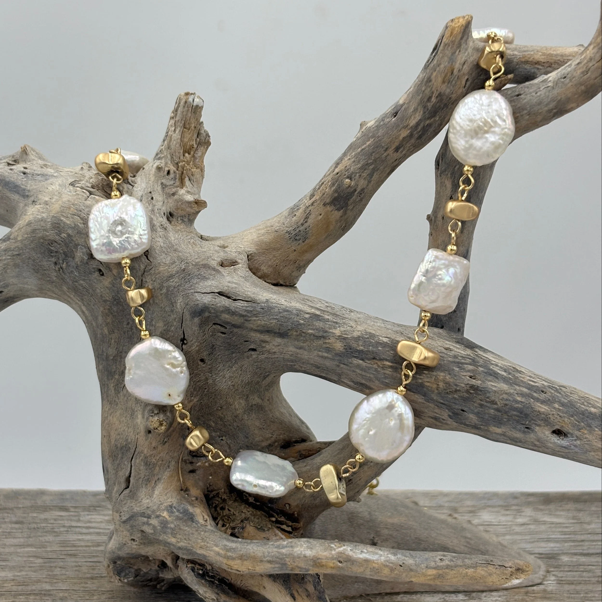 'Nugget' Freshwater Pearl Necklace