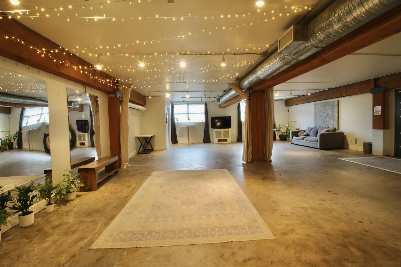 Open studio and event rental space