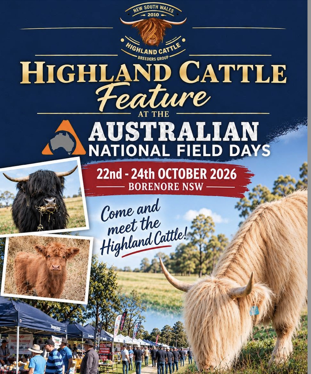 Highland Feature at Australian National Field Days