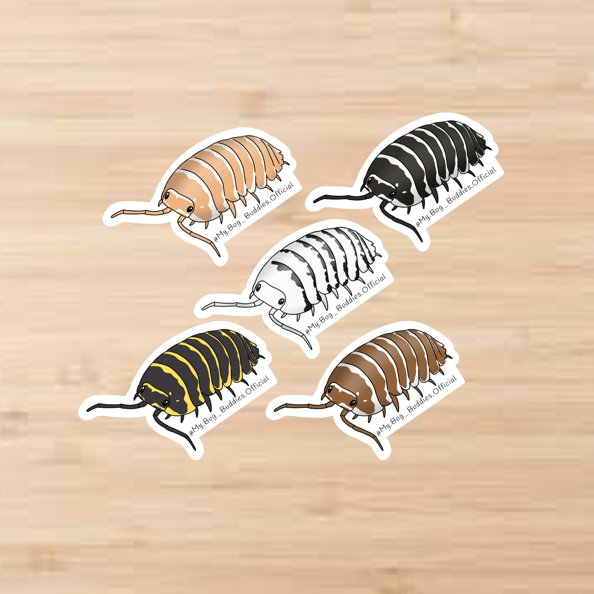 Zebra Morphs Stickers Pack