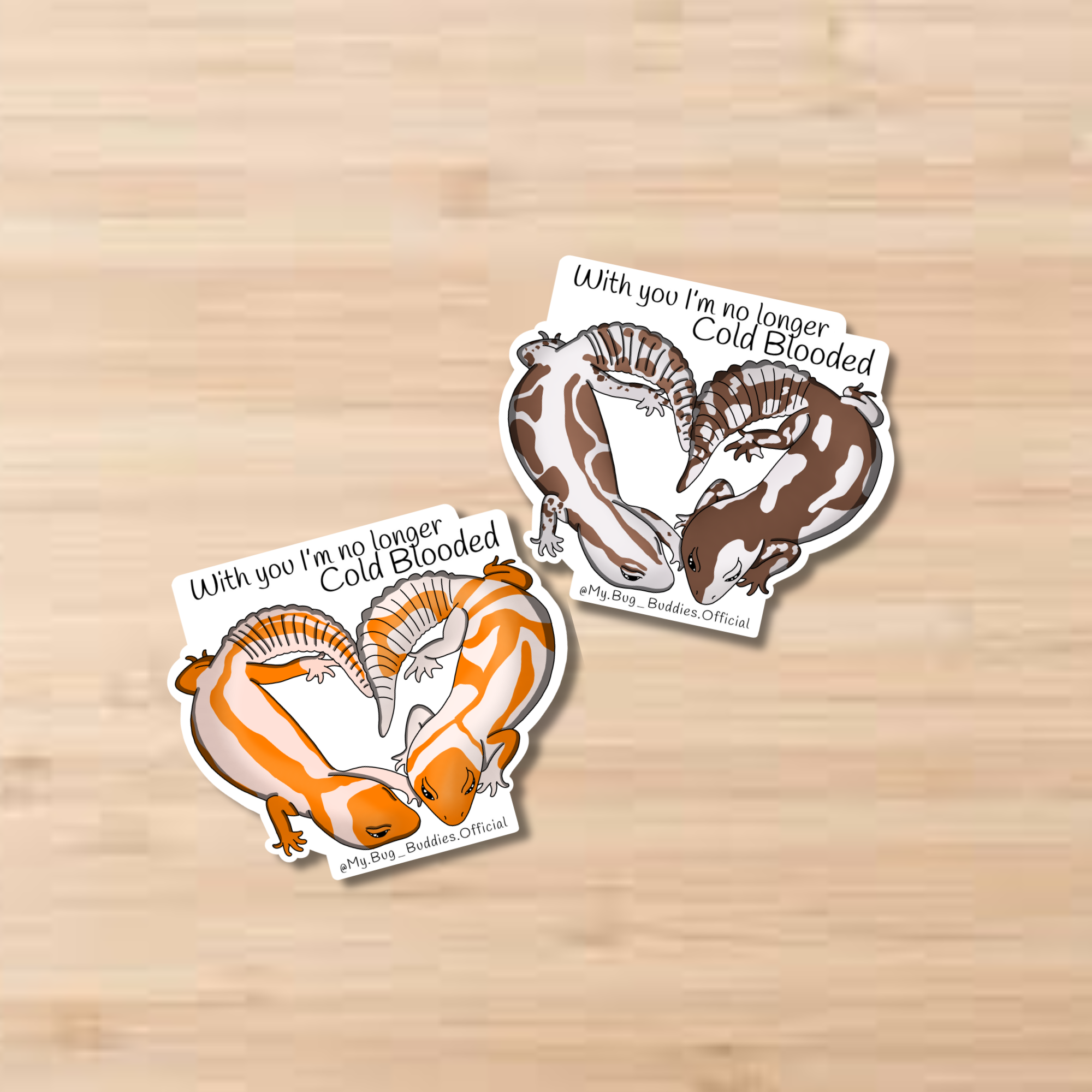W/ You I'm No Longer Coldblooded Stickers Pack