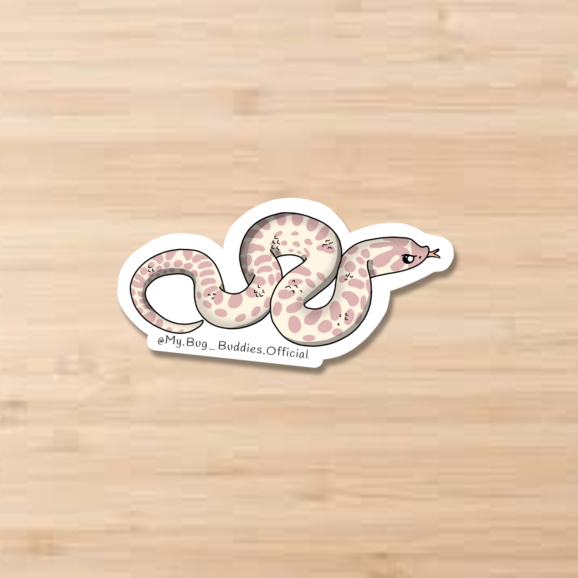 Super Arctic Hognose Snake Sticker