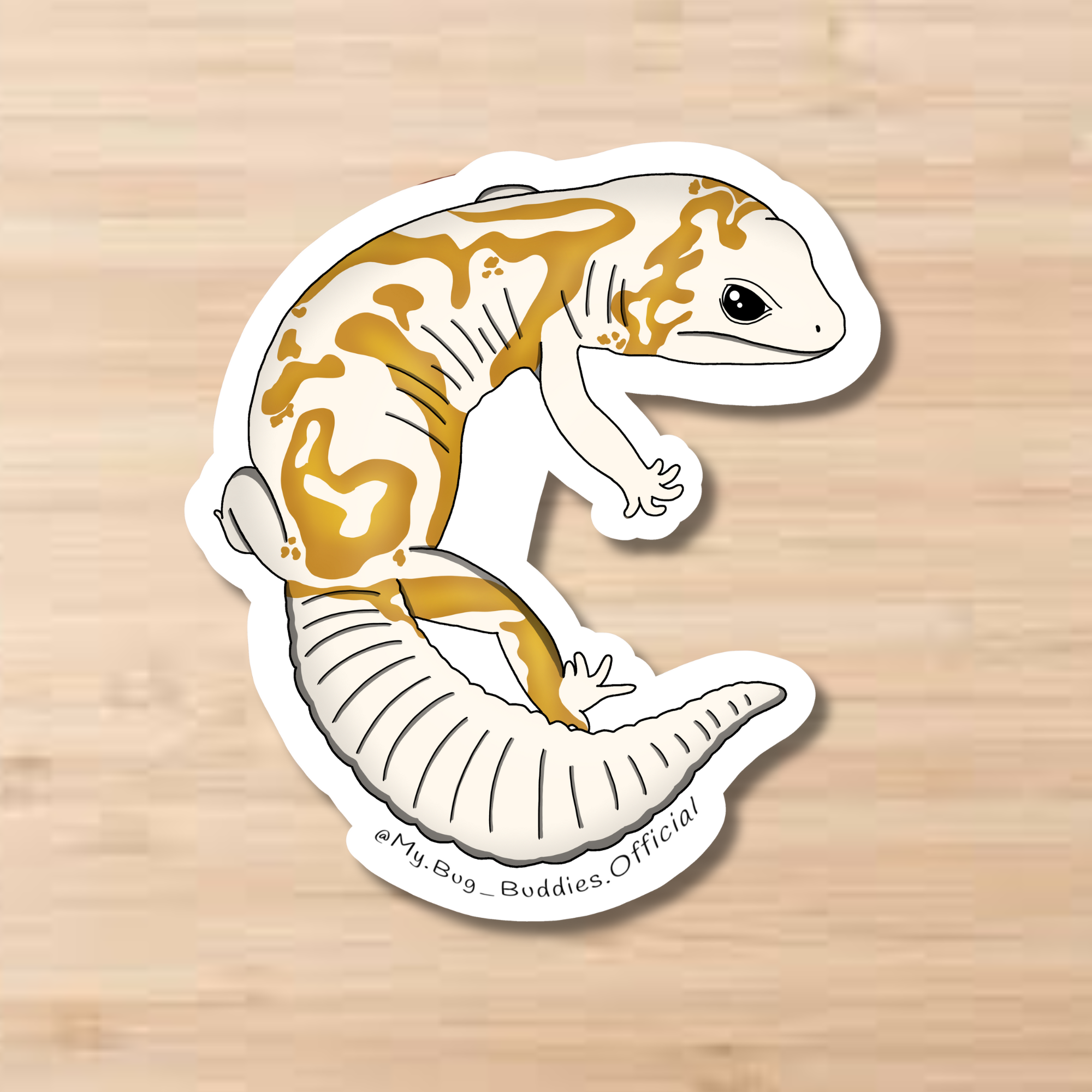 Leopard Gecko Sticker V.3