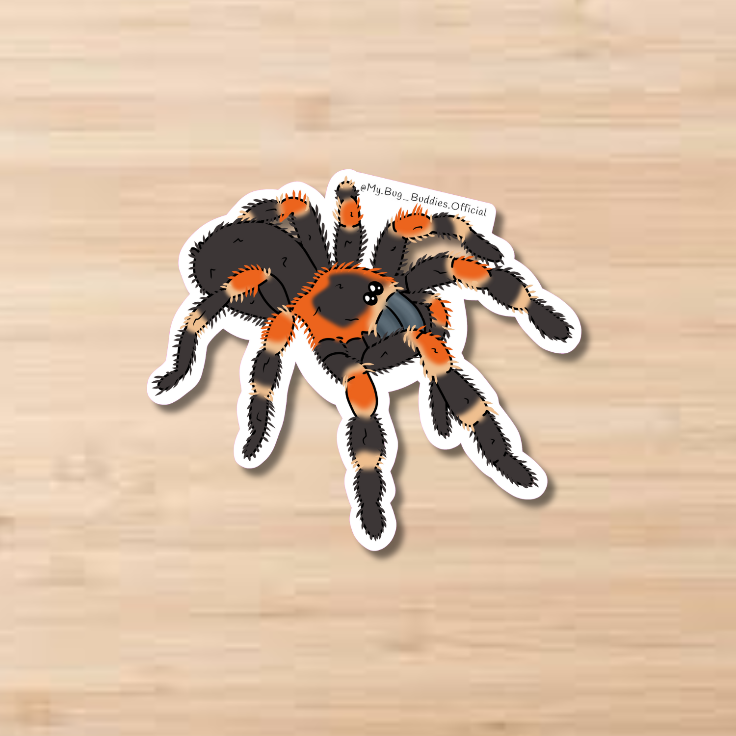 Fire-Leg Tarantula Sticker