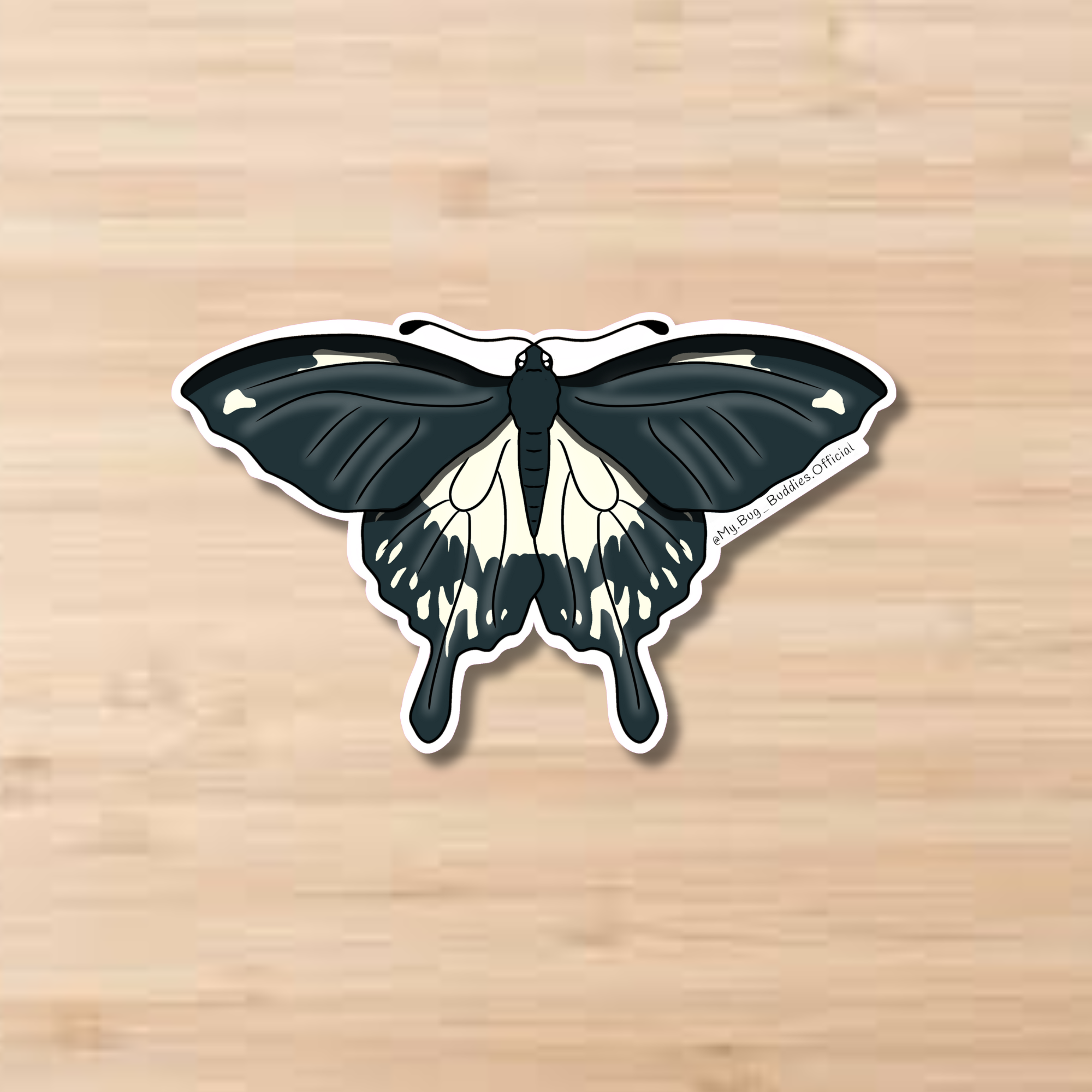 Swallowtail Butterfly Sticker